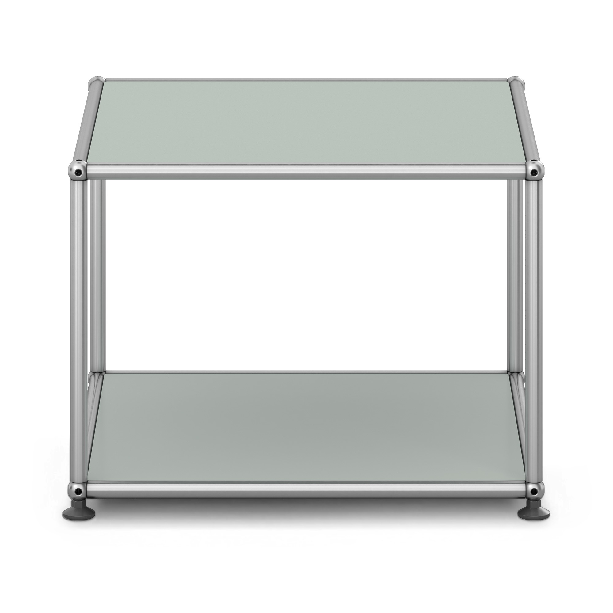 USM - USM Haller M22 29 Light Grey - Sidobord - Fritz Haller & Paul Sch&auml;rer - Gr&aring; - Metall