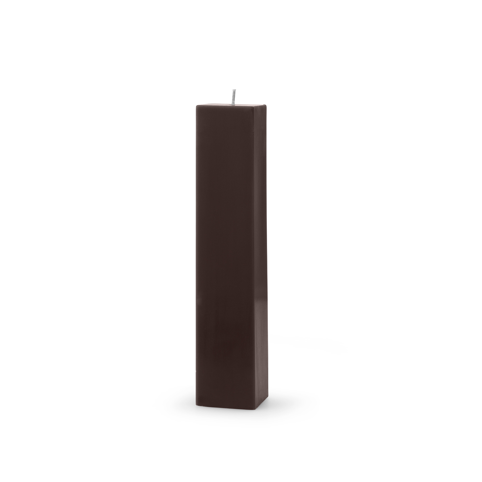 Normann Copenhagen - Candle Square Brown - Ljus - Brun