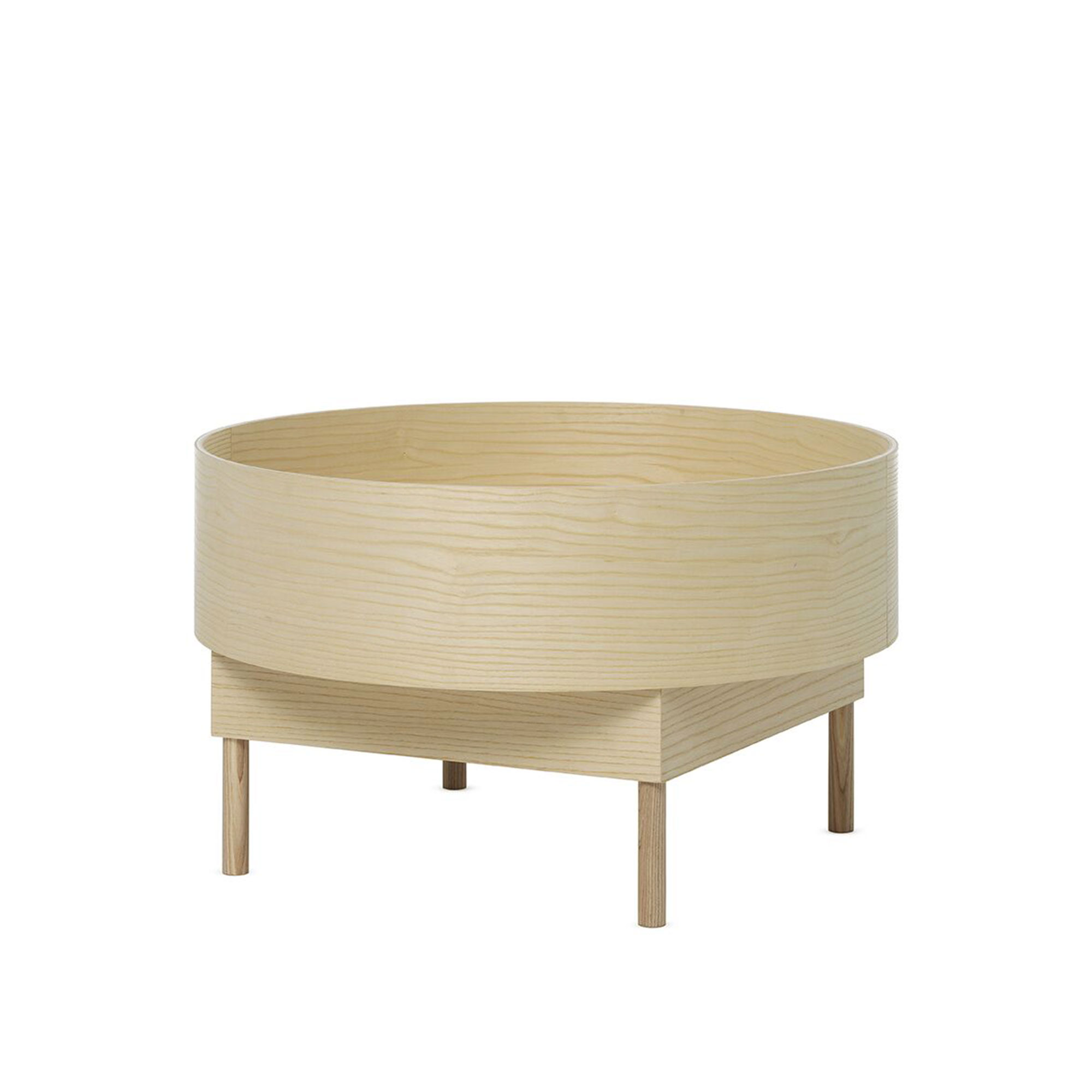 Fogia - Bowl Bord, Lackerad Ask, Ø60 - Småbord & sidobord - designer_andreas_engesvik