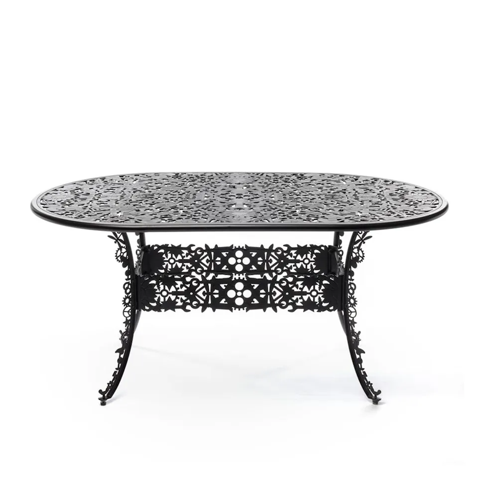Aluminium Oval Table Industry Collection