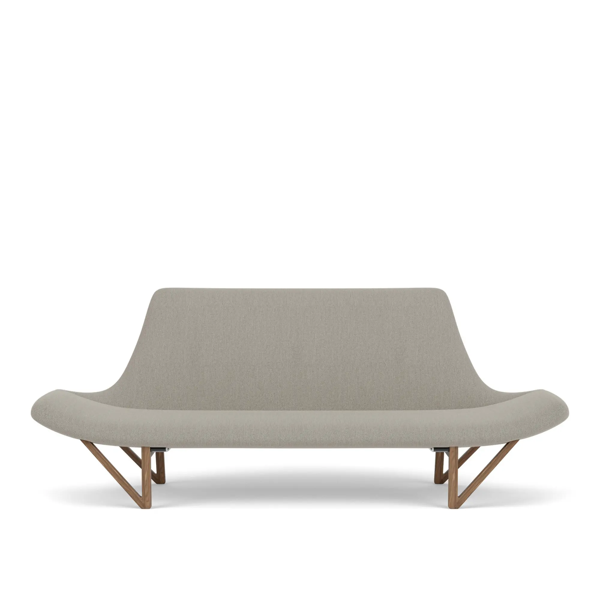 Pagode sofa valnøtt