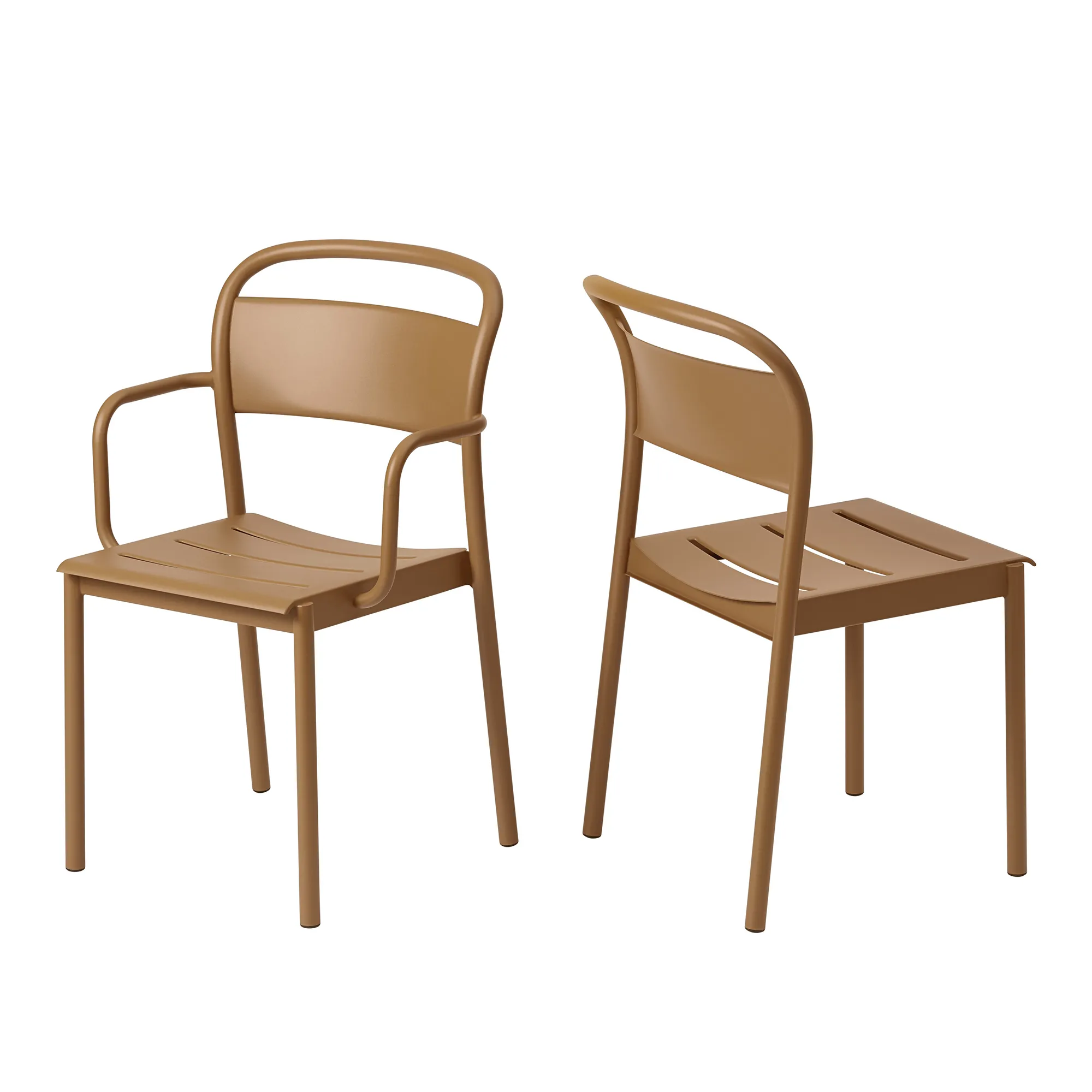 Linear Steel Side Chair