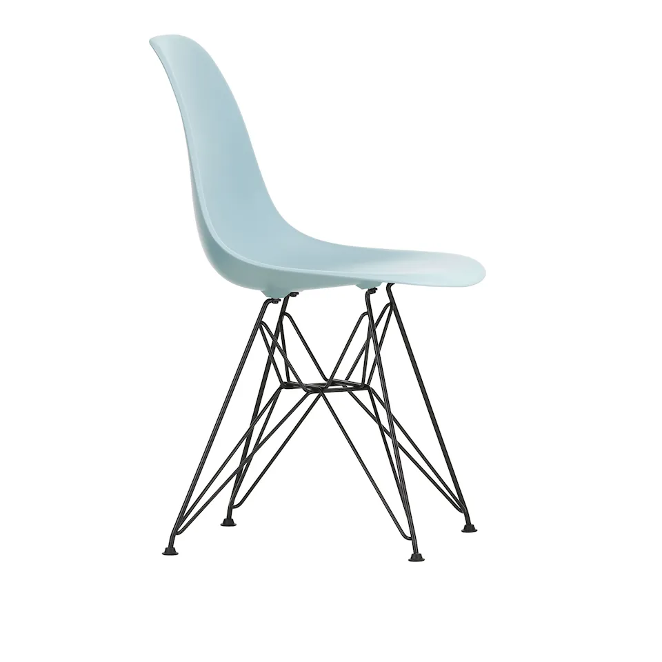 Eames RE Plastic Chair DSR stol Basic Dark