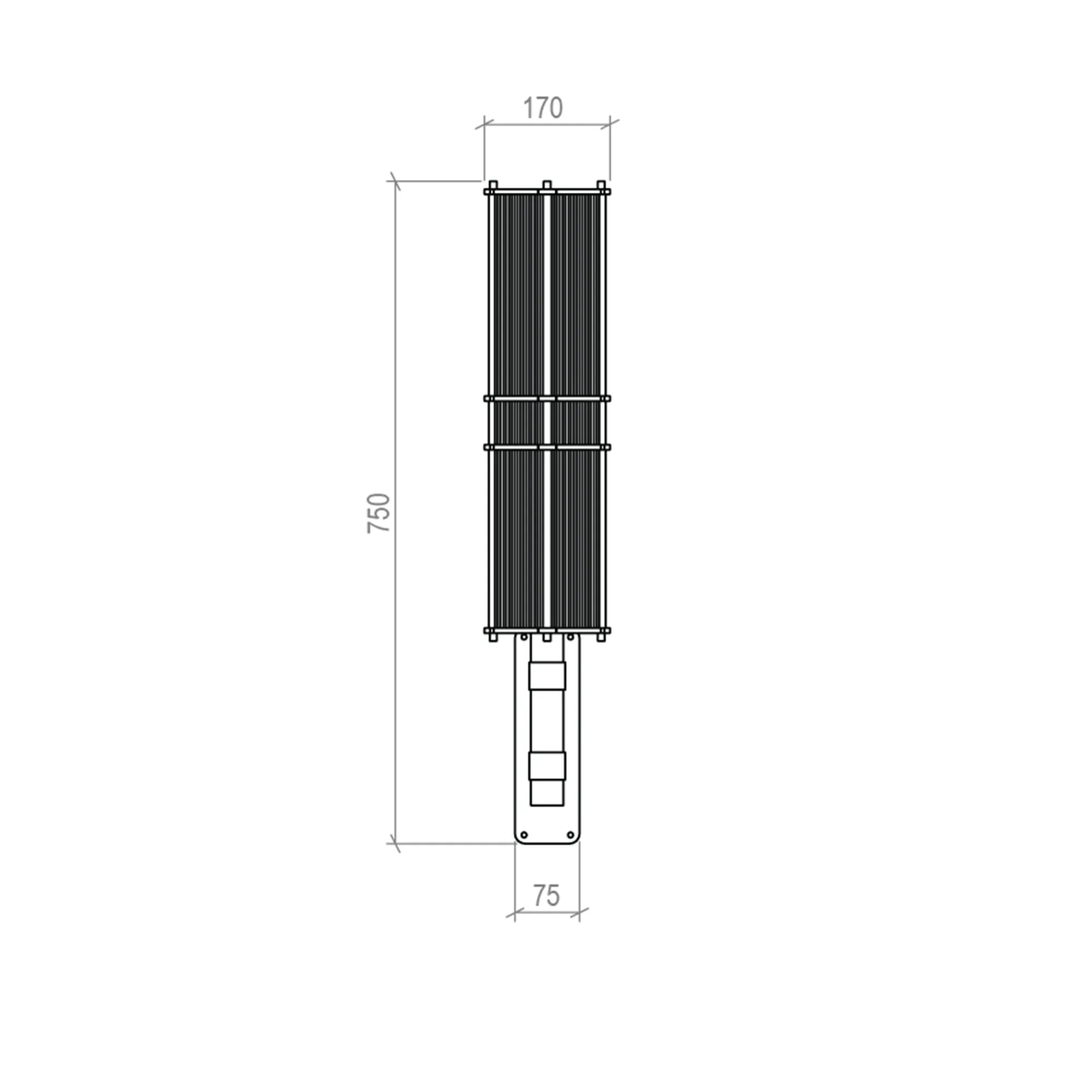 Arbor Wall Brass/Black