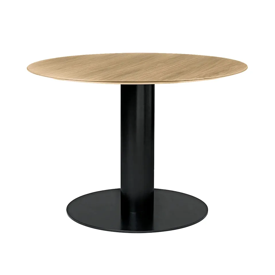 GUBI 2.0 spisebord Ø110 cm svart