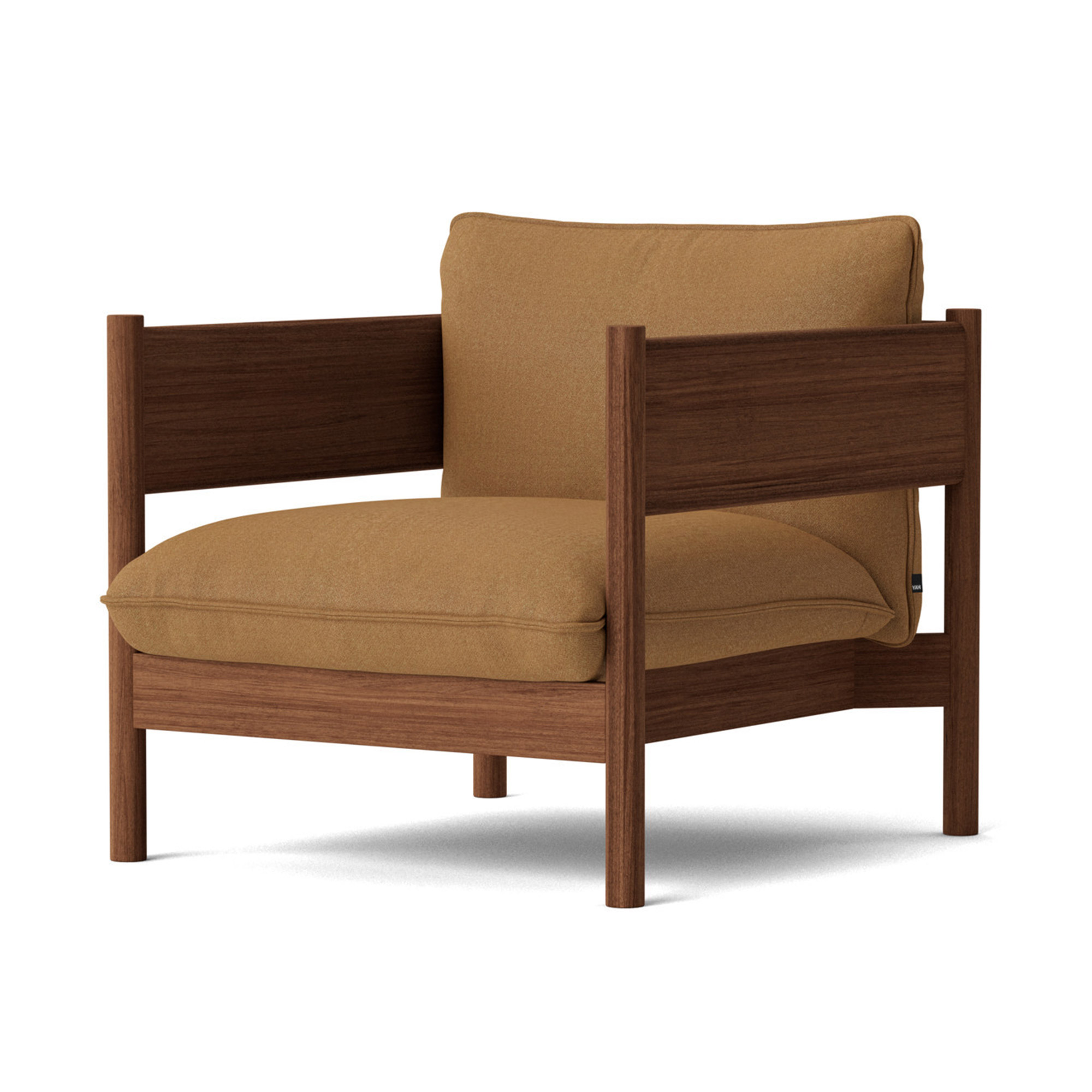 HAY - Arbour Club Armchair Vidar 472 / Oiled Waxed Walnut - Fåtöljer - designer_andreas_engesvik,Daniel Rybakken - MDF/Trä