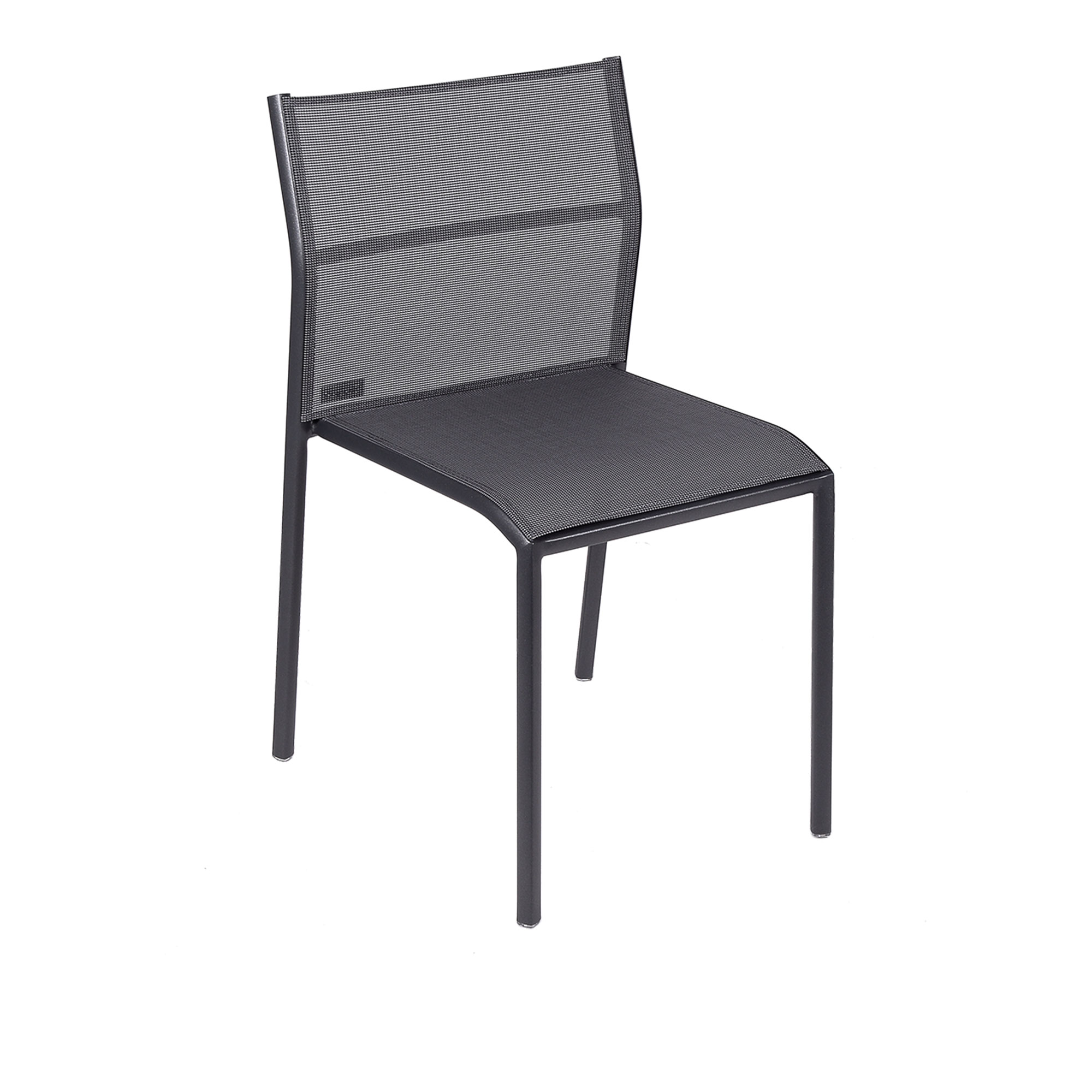 Fermob - Cadiz Chair Anthracite 47 - Matstolar utomhus - Antoine Lesur - Grå - Metall/Syntetiskt | Utemöbler - Utestolar - Matstolar Utomhus | Möbelexperten