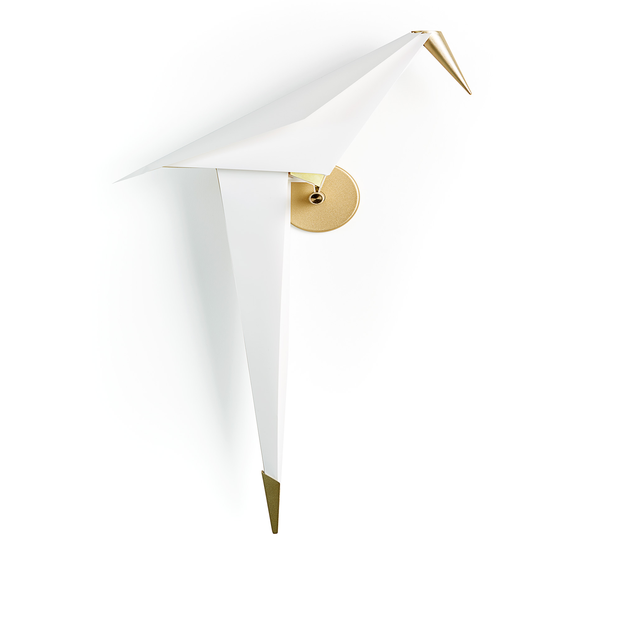 Moooi - Perch Light Recessed - Vägglampa, Stor - Vägglampor - Umut Yamac - Guld - Metall