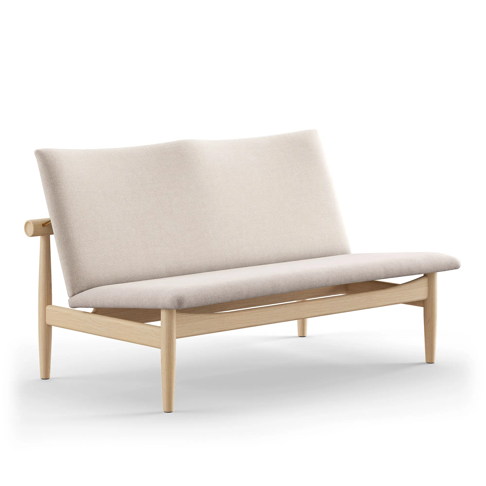 Japan soffa 2 sits Clear oiled oak