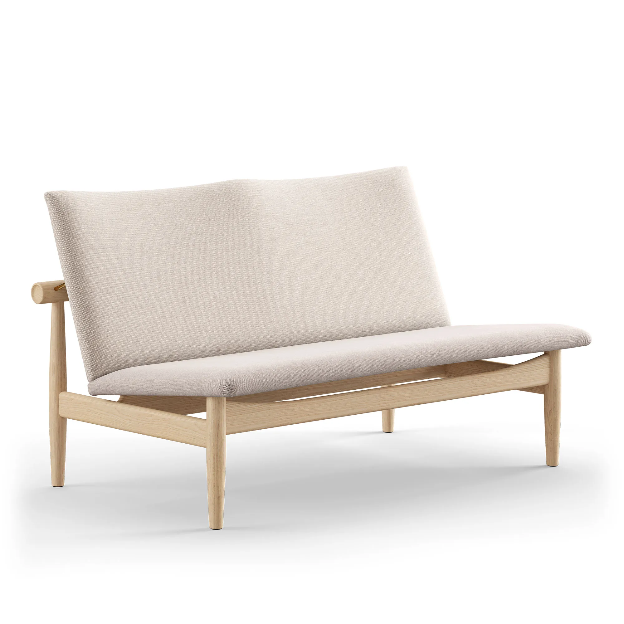 Japan soffa 2 sits Clear oiled oak