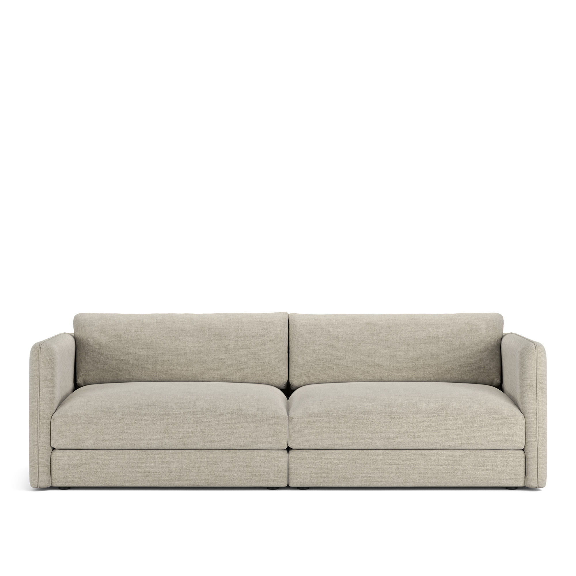NOGA - Pavarotti 2.5-Seater, Fixed Cover, Cushion Variant 03, Sienna 102 - Soffor - Gr&aring;