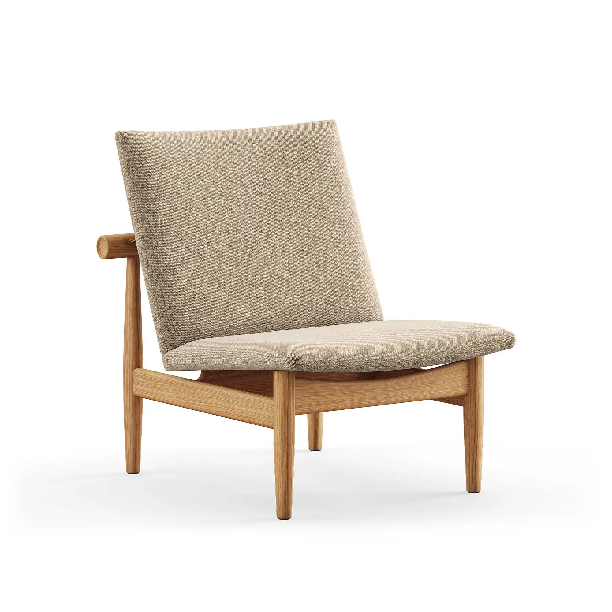 Japan fåtölj Dark oiled oak