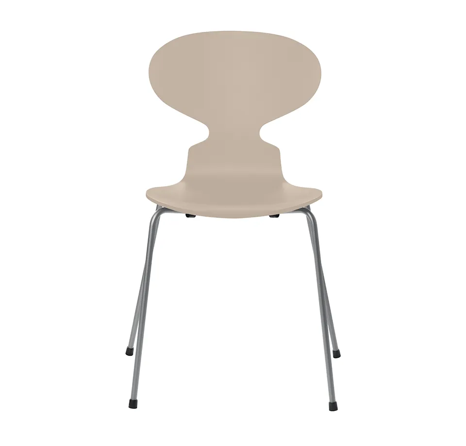 3101 Myran stol Lacquered Beech Veneer Silver Grey