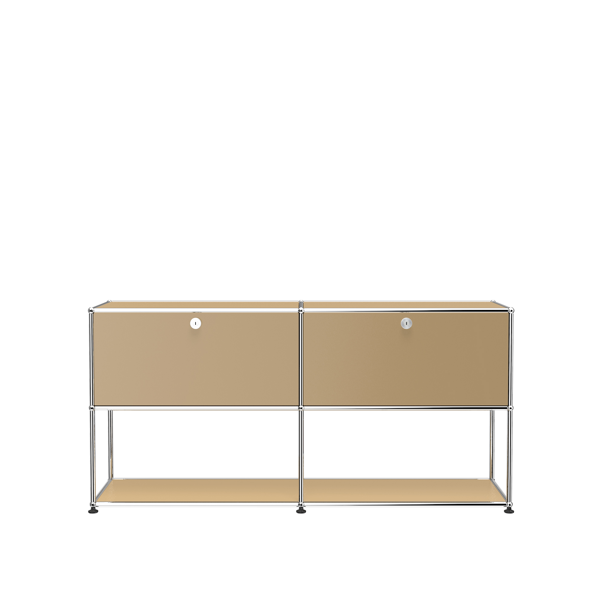 USM - USM Haller 40 Sideboard, USM Brown - Sideboards - Fritz Haller,Paul Schärer - Beige - Metall