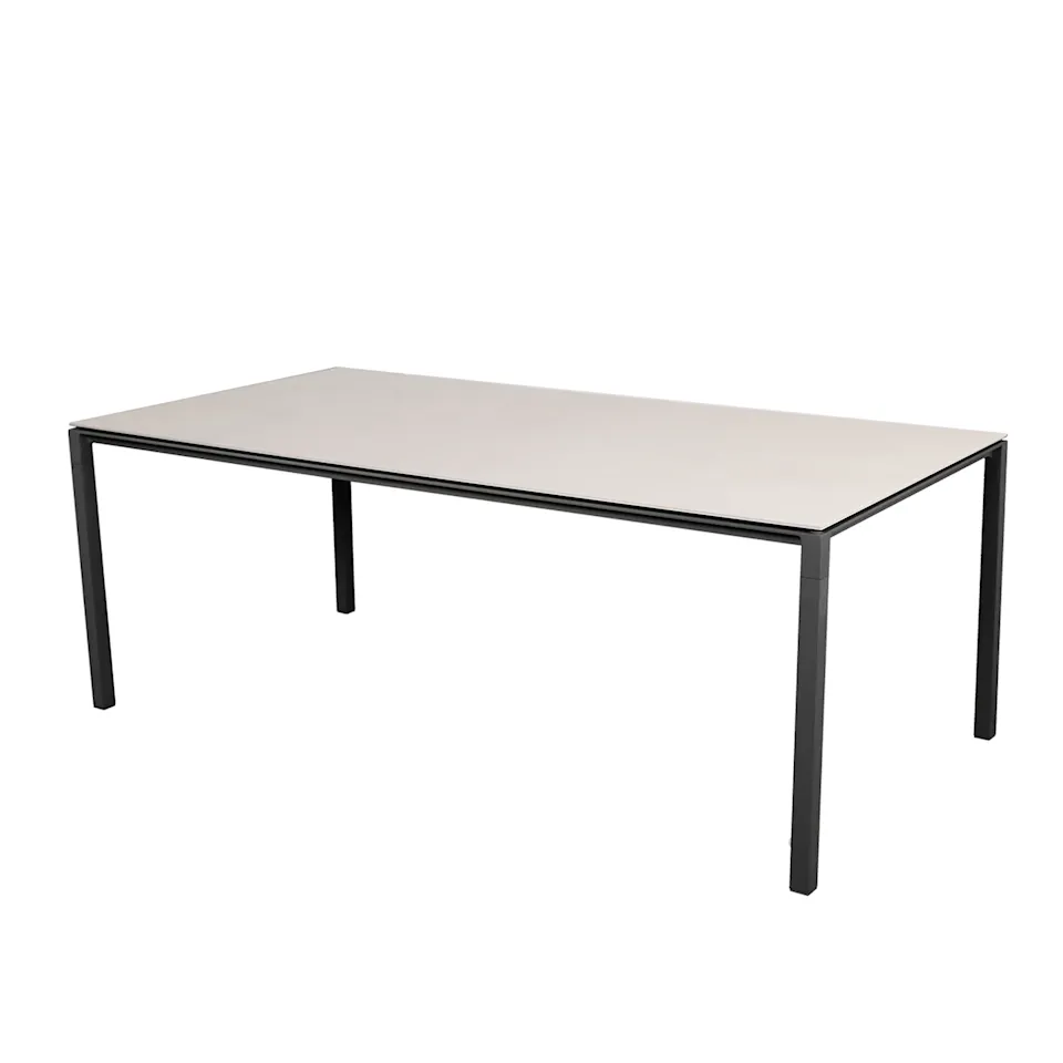 Pure matbord 280x100 cm Lava Grey