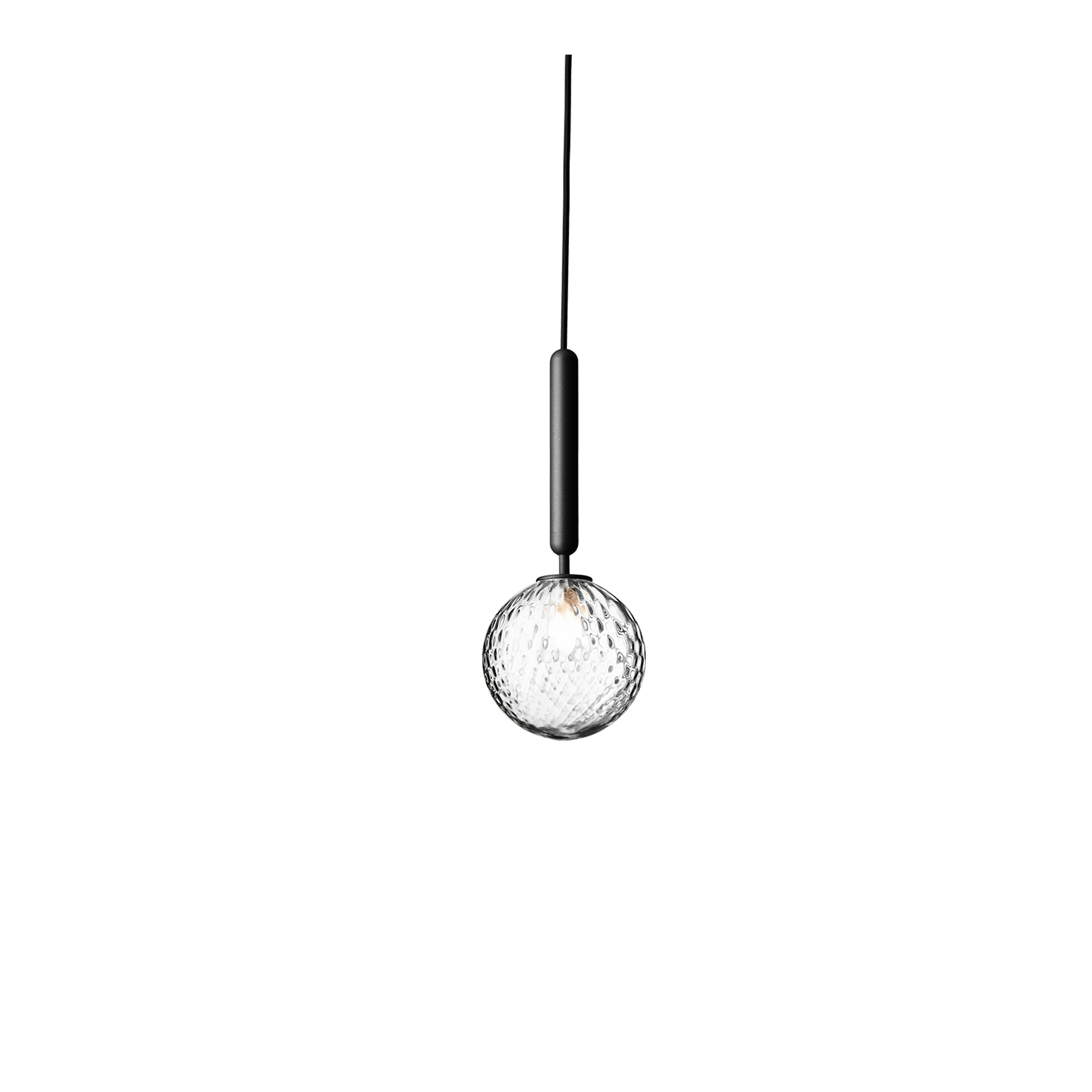 Nuura - Miira 1 Rock Grey/Optic Clear - Pendellampor - Sofie Refer - Grå