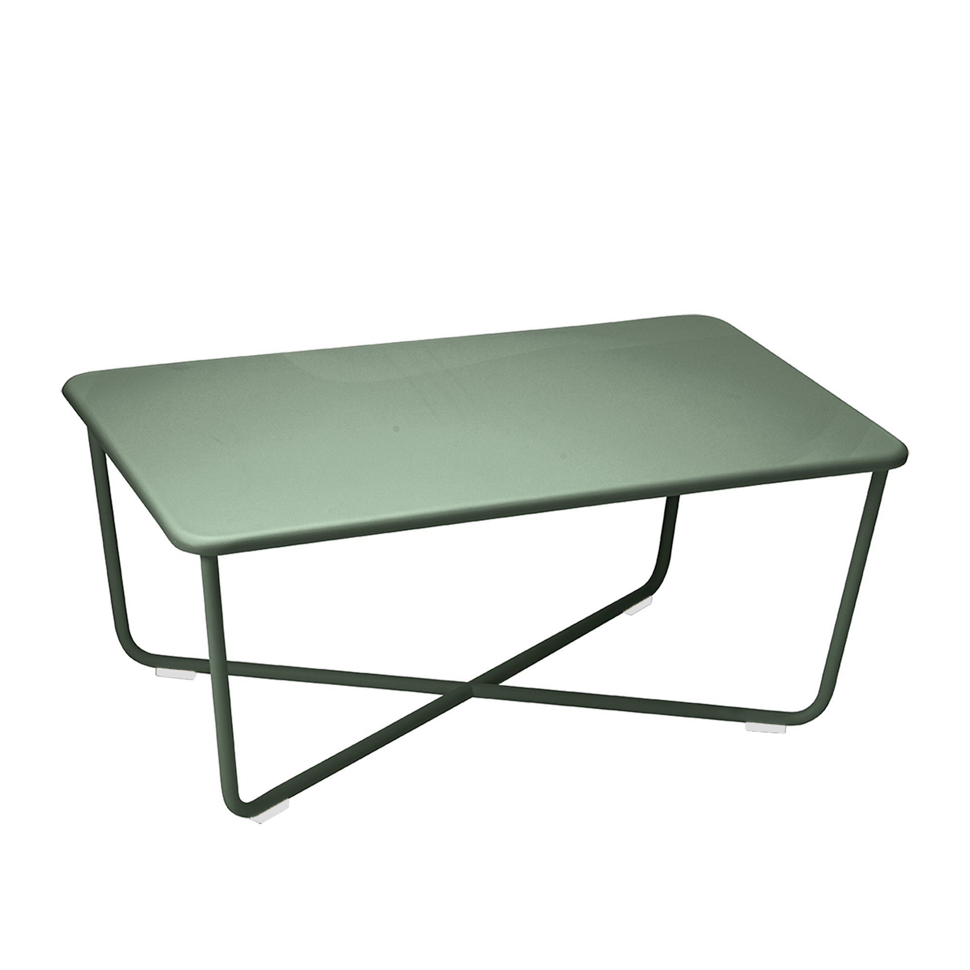 Fermob - Croisette Low Table - Cactus - Småbord & Sidobord utomhus - Pascal Mourgue