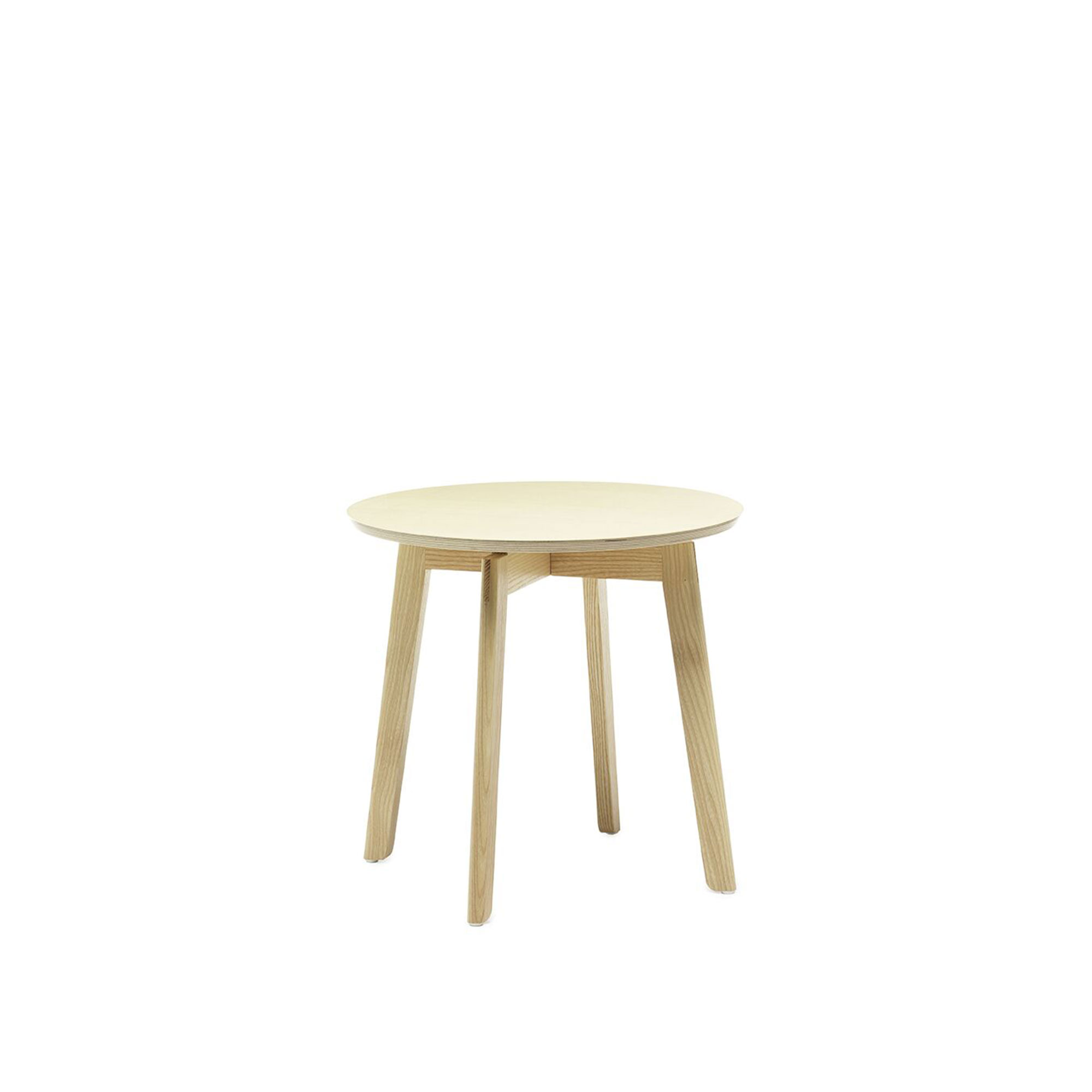 Fogia - Area Lampbord, LackeradAsk, Ø45 H:42 - Småbord & sidobord - Note Design Studio - Träfärgad - Trä