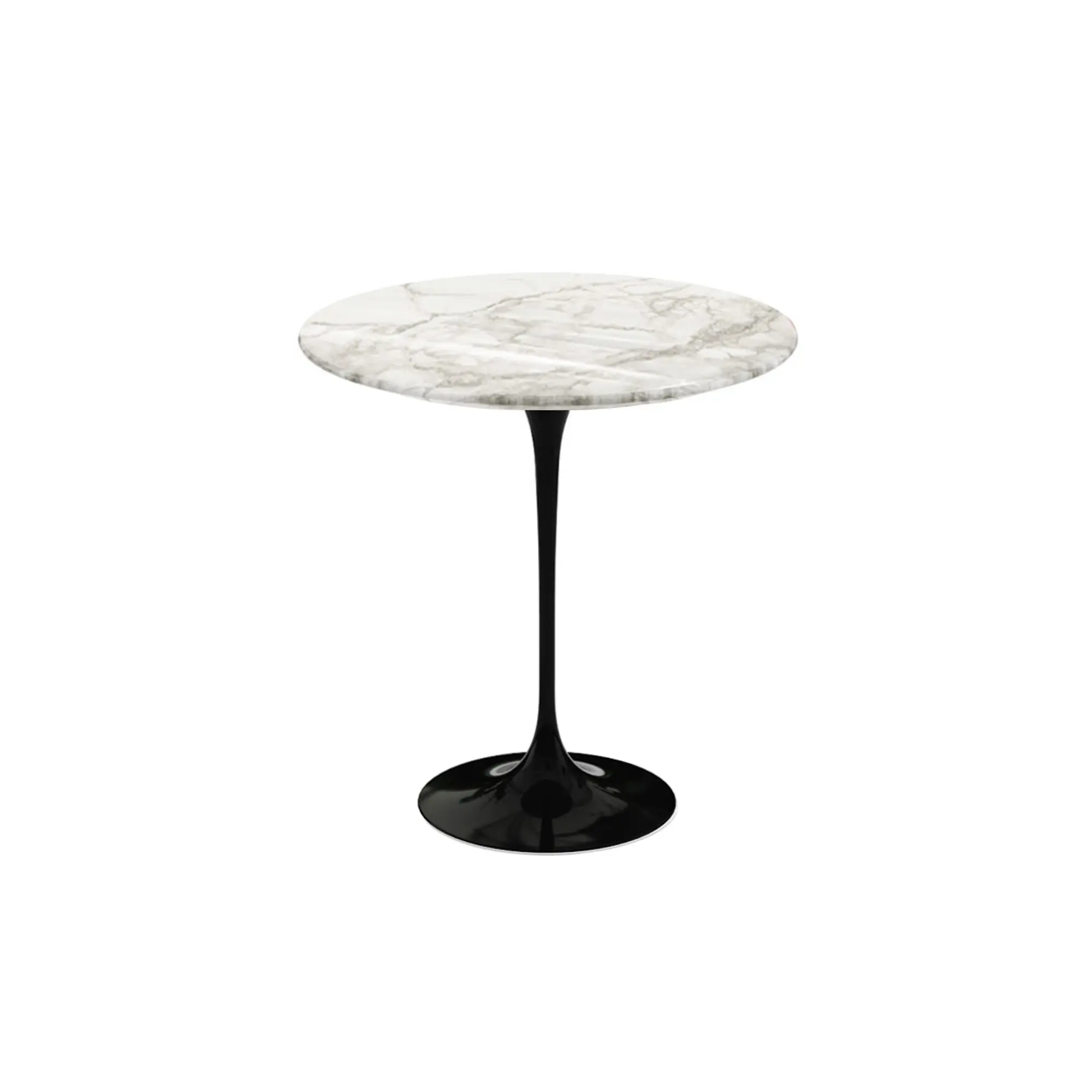 Saarinen Round sidebord Ø 51 cm Black