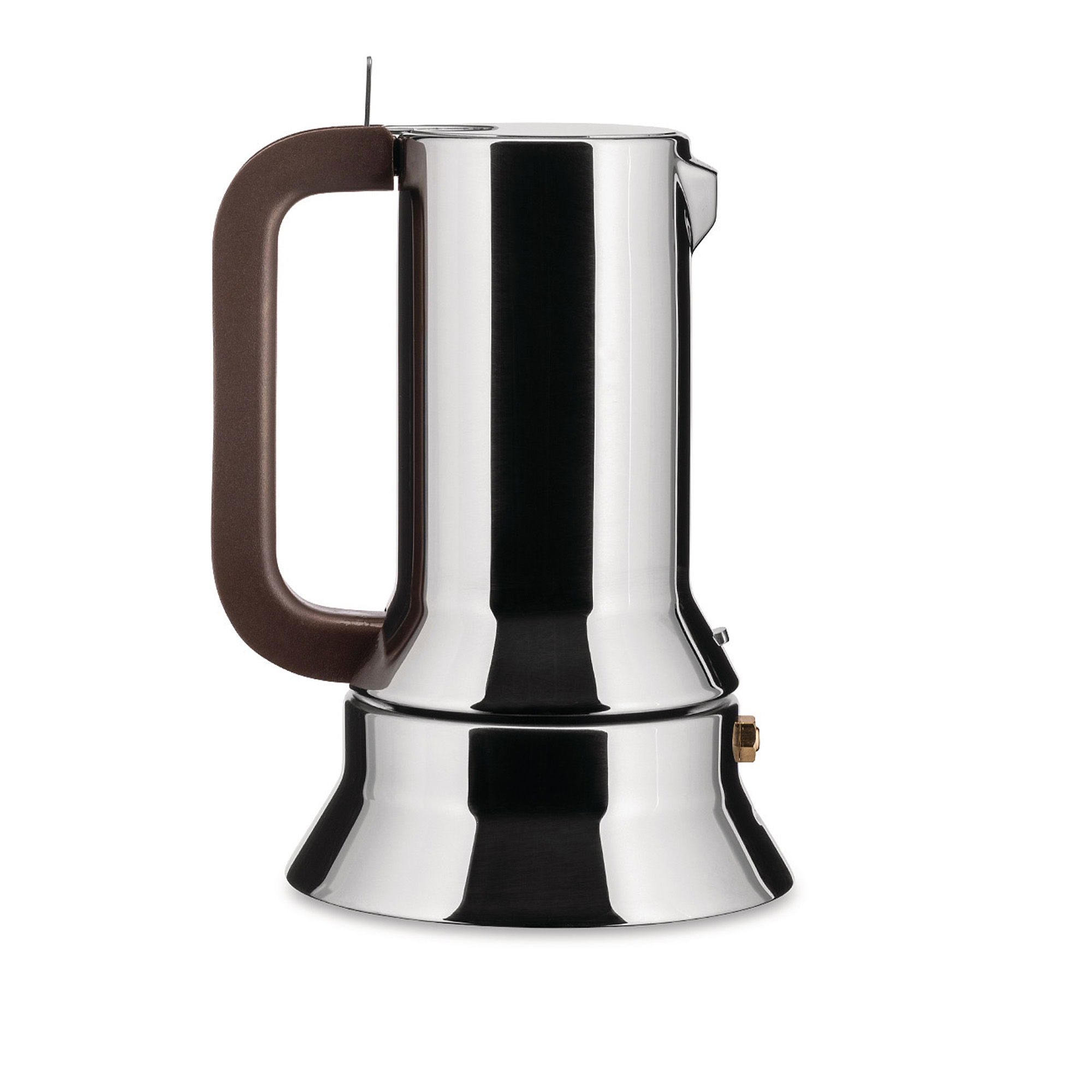 Alessi - ESPRESSO COFFEE MAKER 9090/3 - Kaffemaskiner & kaffebryggere - Richard Sapper - Sølv - Metall
