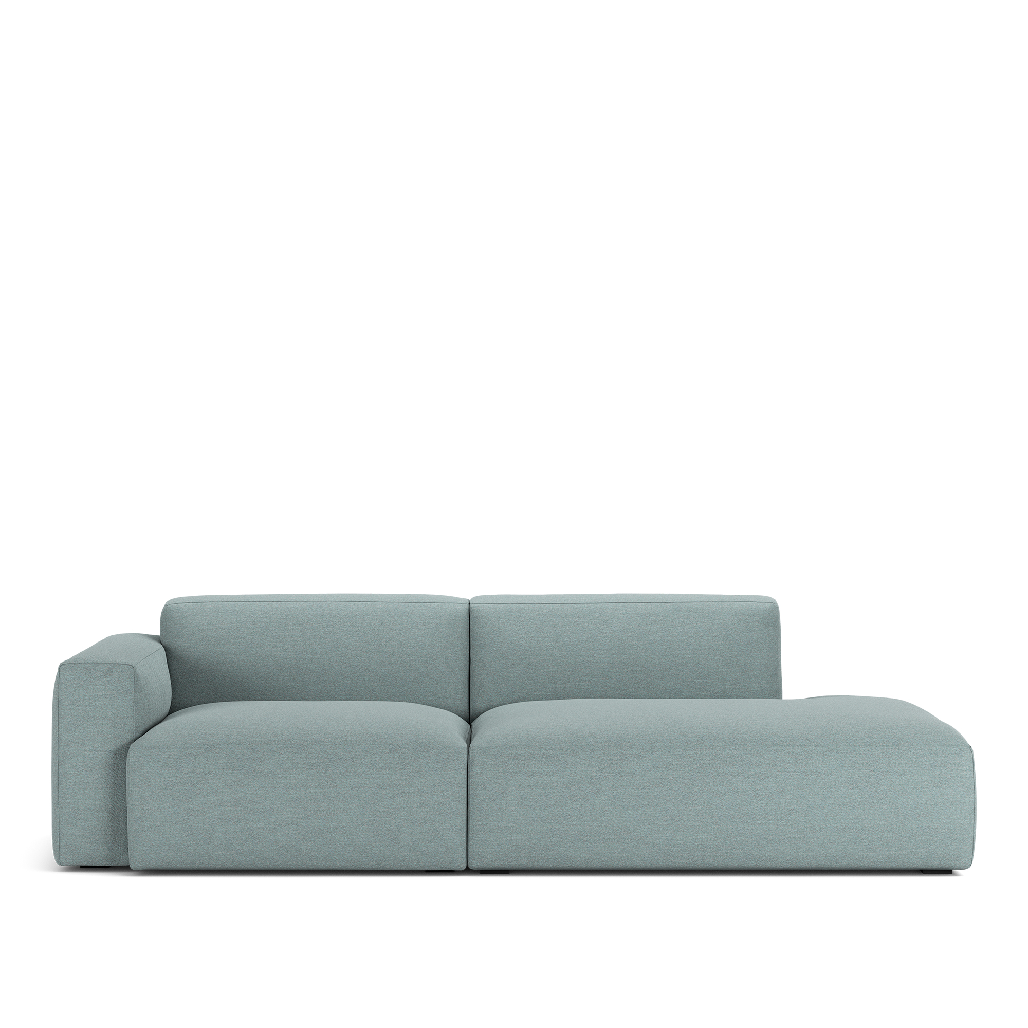 NOGA - Brick 2-Seater Open End Right Lario 12 Removable Upholstery - Soffor