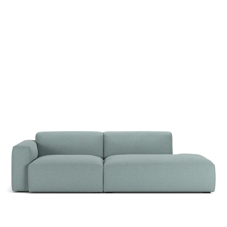 Brick 2-Seater Open End Right Lario 12 Removable Upholstery