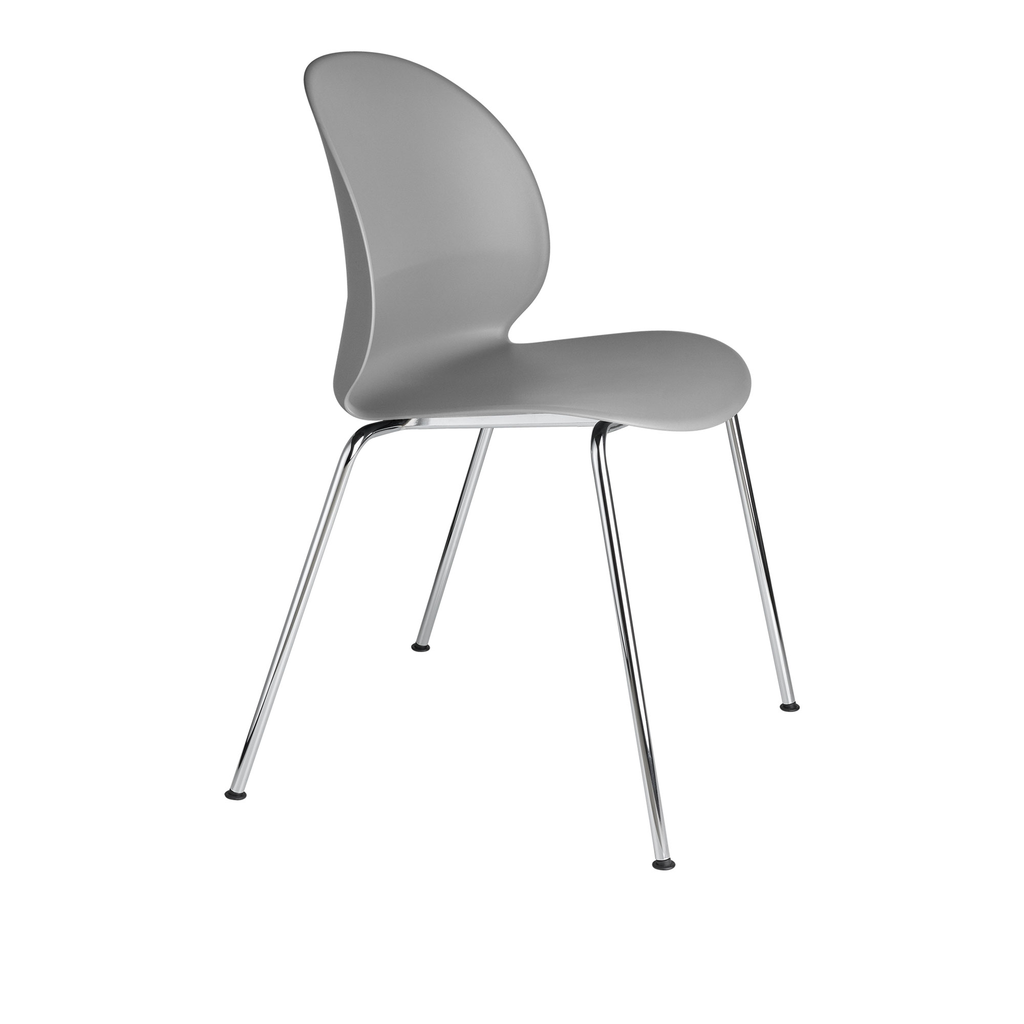 Fritz Hansen - N02-10 Recycle Grey - Matstolar - Nendo - Grå - Metall/Plast