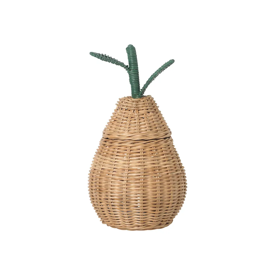 Pear flätad förvaringskorg