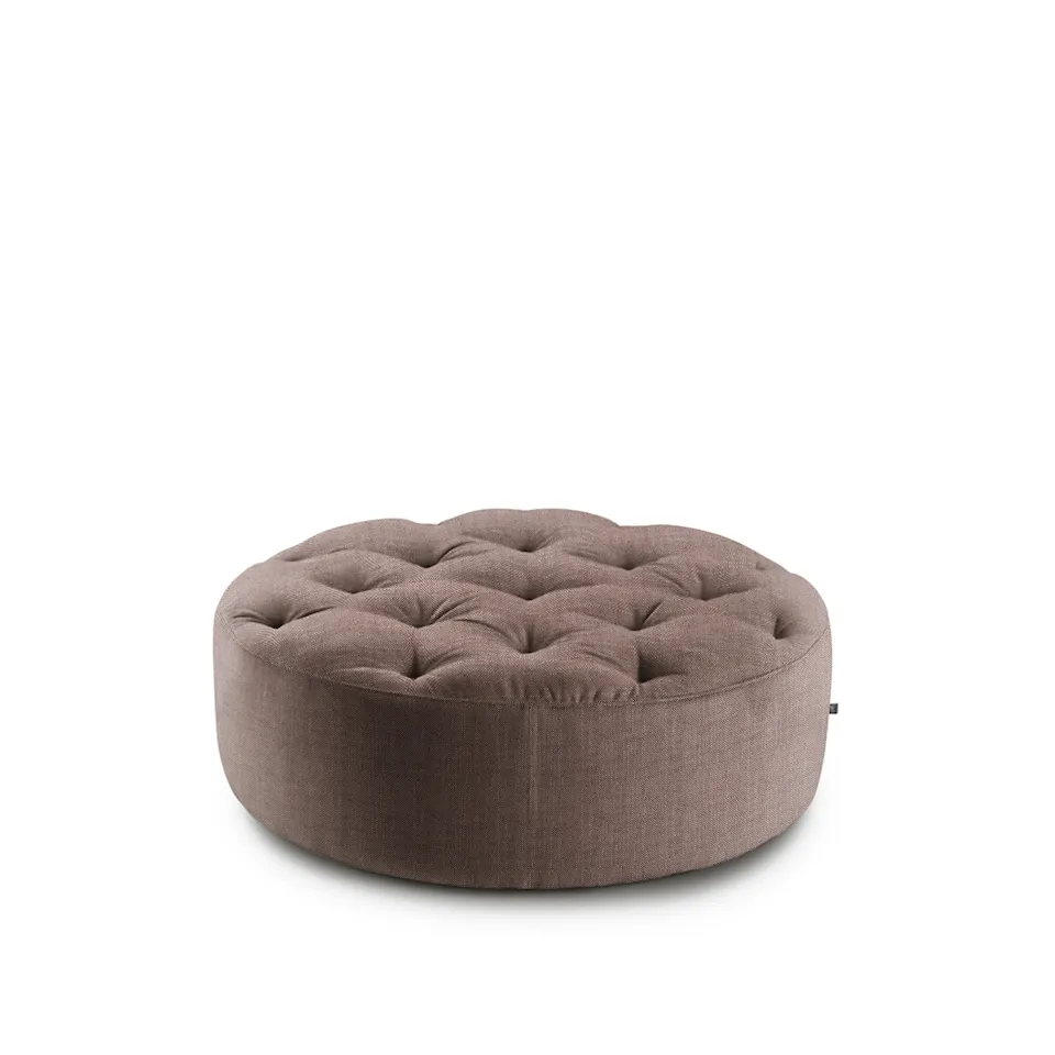 Wheel sittpuff flera knappar Ø 80 cm