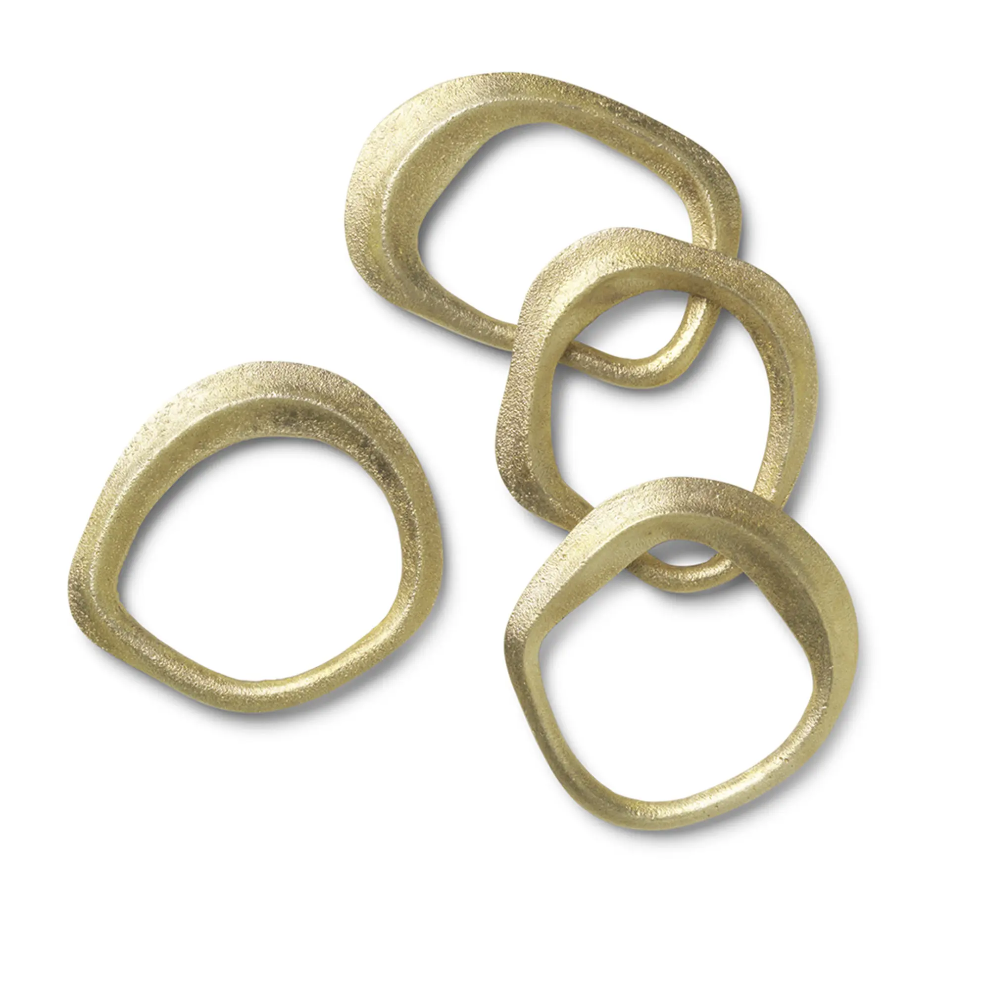 Flow Napkin Rings Set of 4