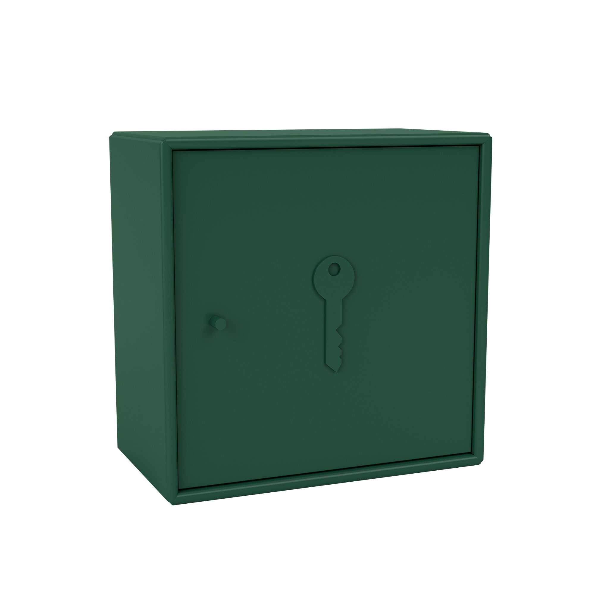 montana - unlock key cabinet 136-pine 04 suspension rails - skåp och vitrinskåp - peter j. lassen - grön - trä