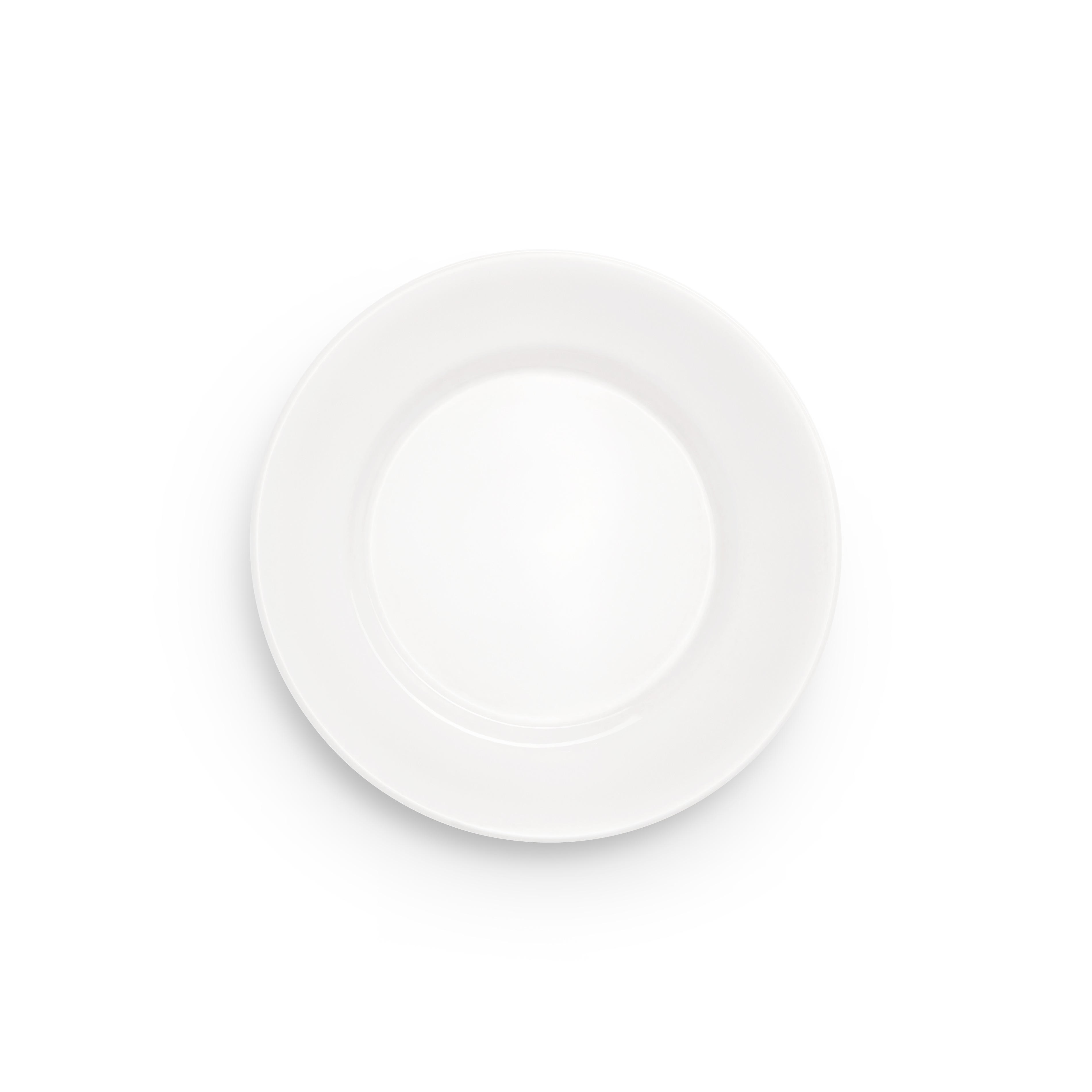 Mateus - Basic Tallrik 25 cm Vit - Mattallrikar - Vit