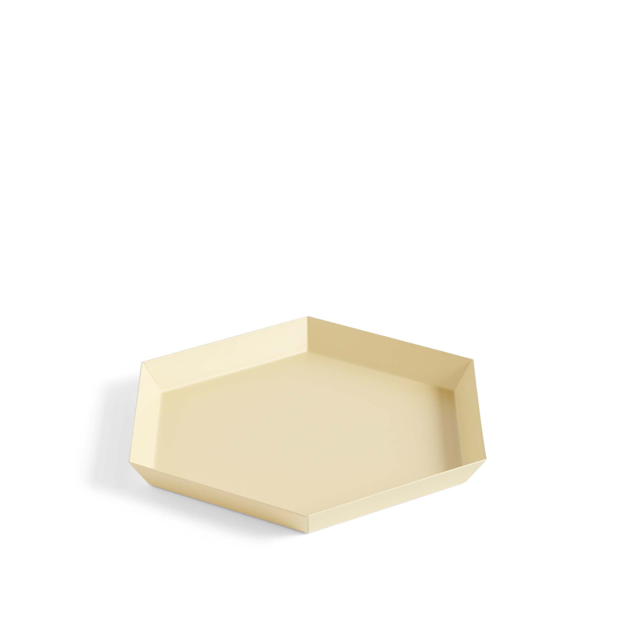 HAY - Kaleido S - Dusty yellow - Serveringsbrickor - Clara von Zweigbergk - Metall