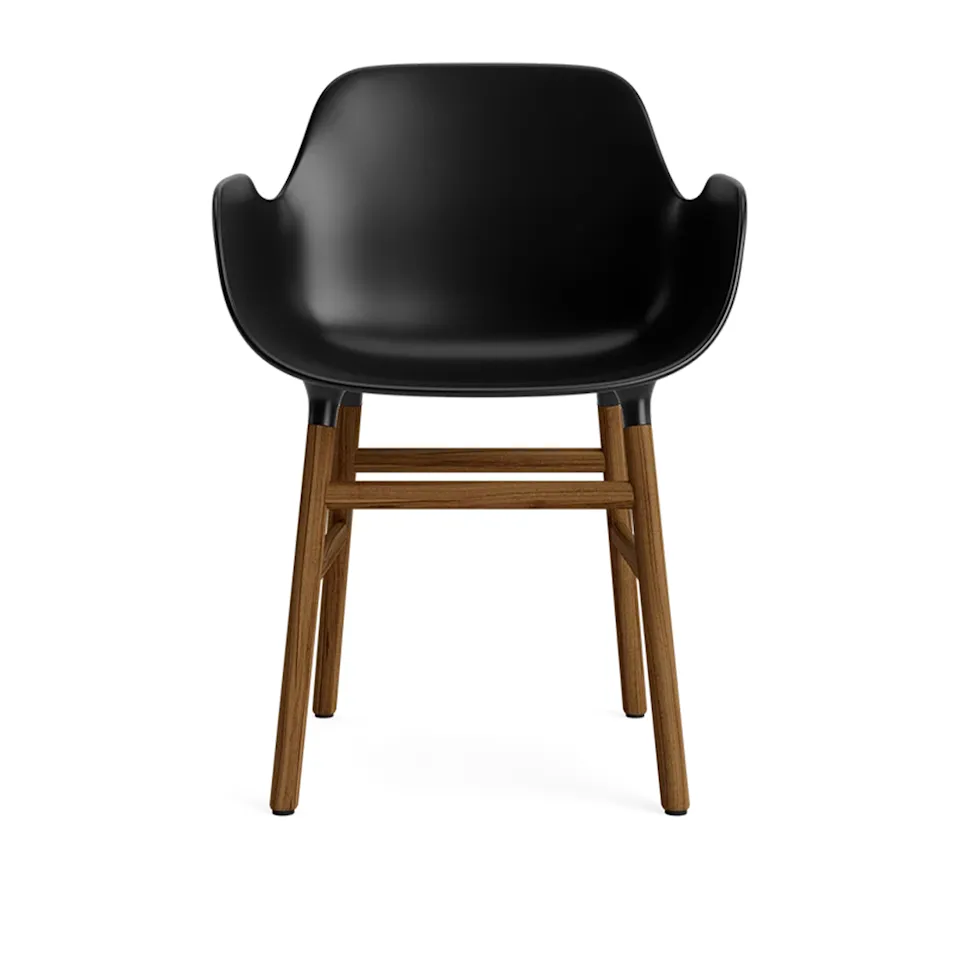 Form Armchair Walnut