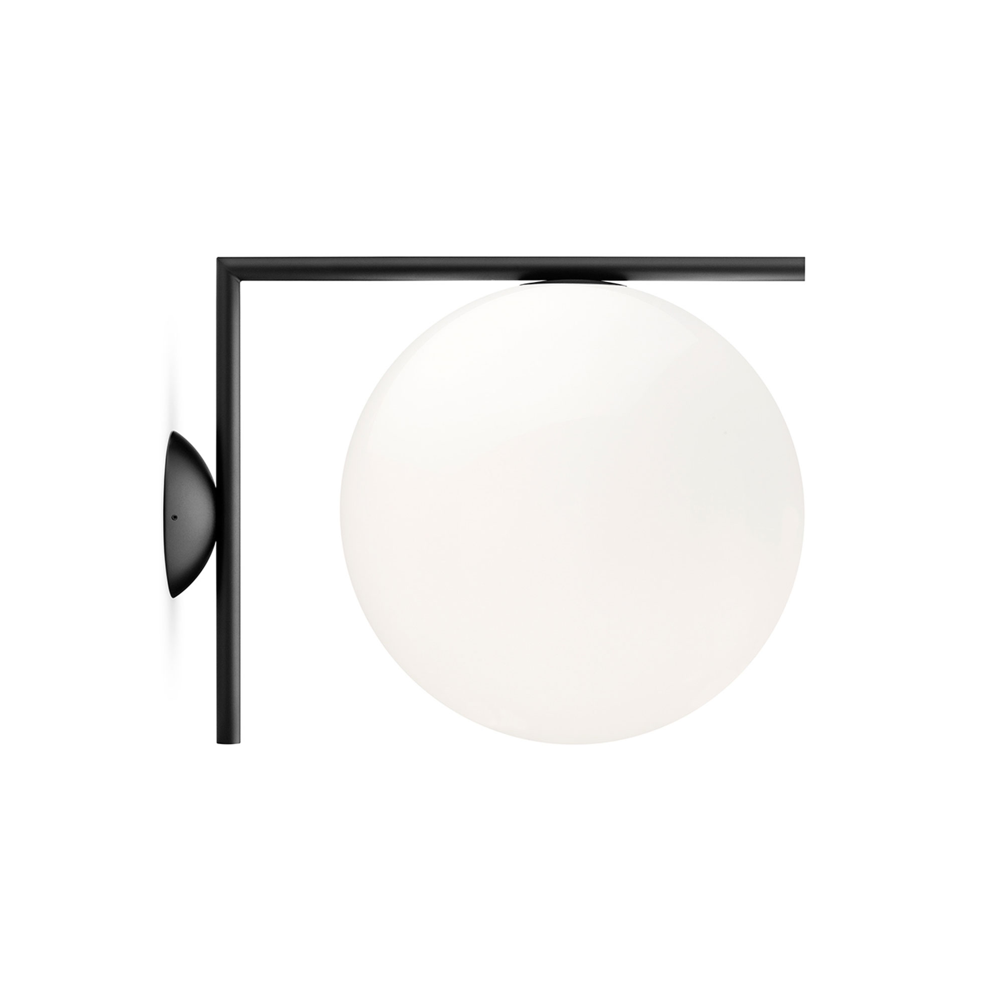 - IC C/W2 Taklampe/Vegglampe Matt Svart