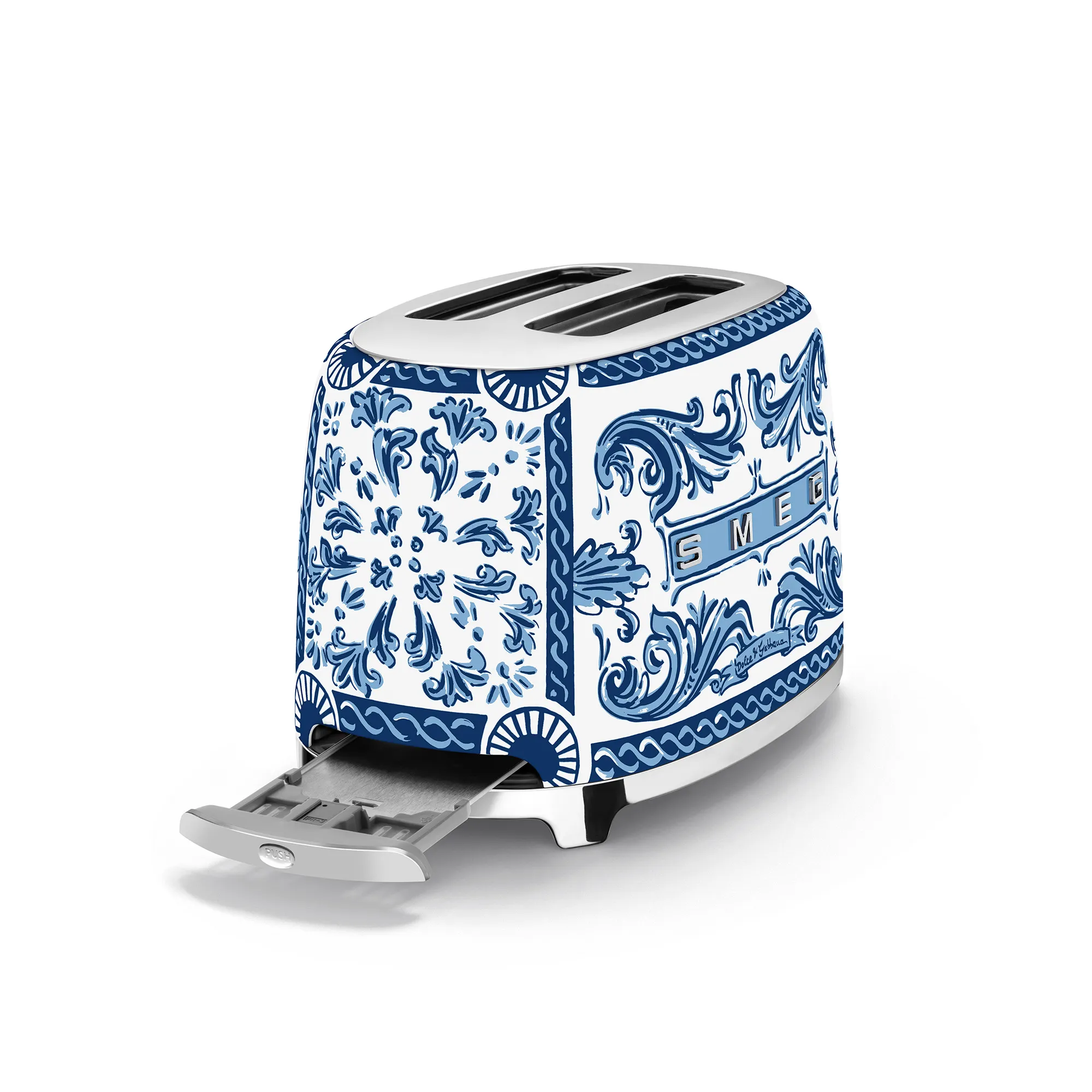 Dolce & Gabbana 2 Slices Toaster  Blue