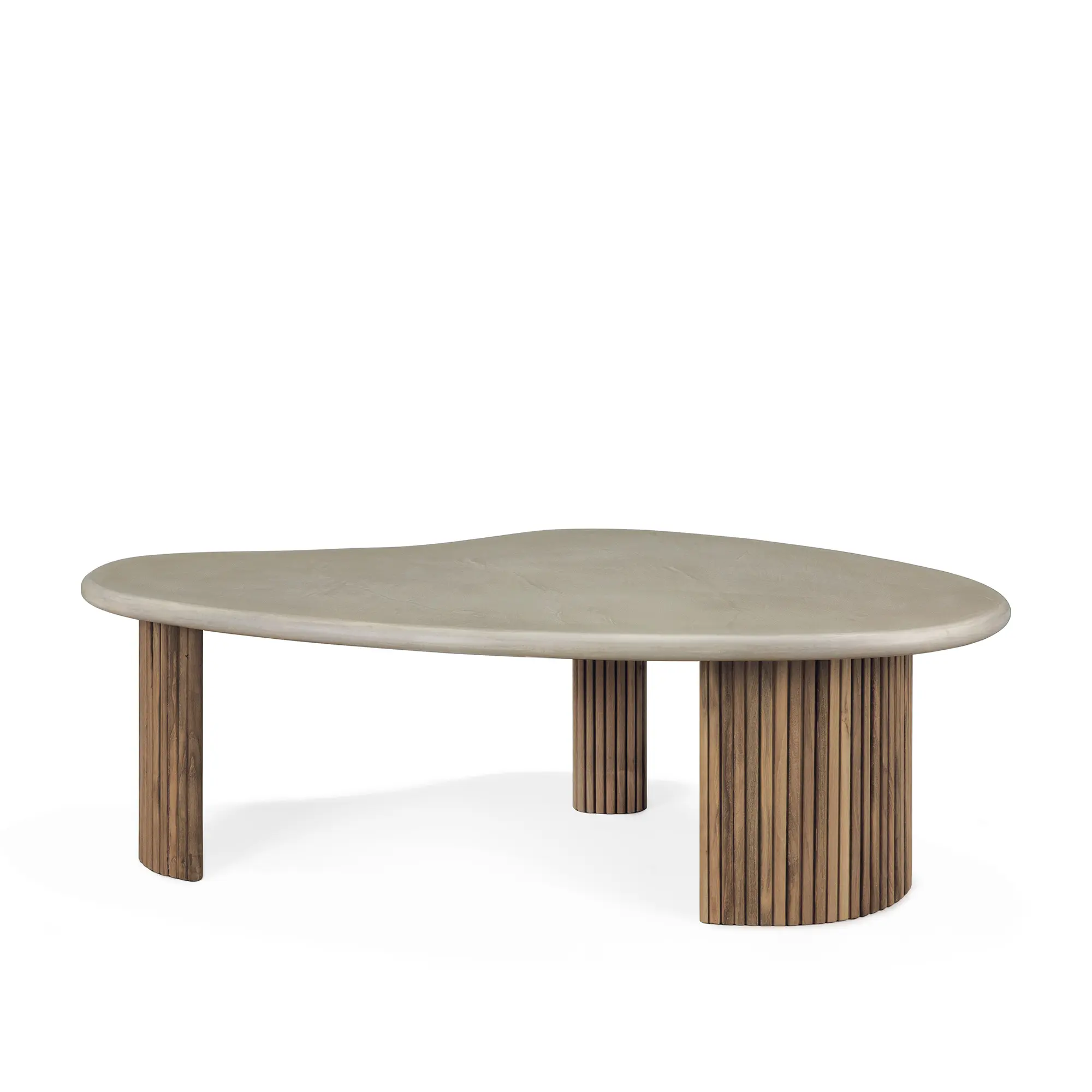 Boomerang outdoor coffee table