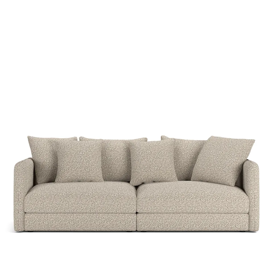 Pavarotti 2.5-Seater, Fixed Cover, Cushion Variant 01, Vellus 03
