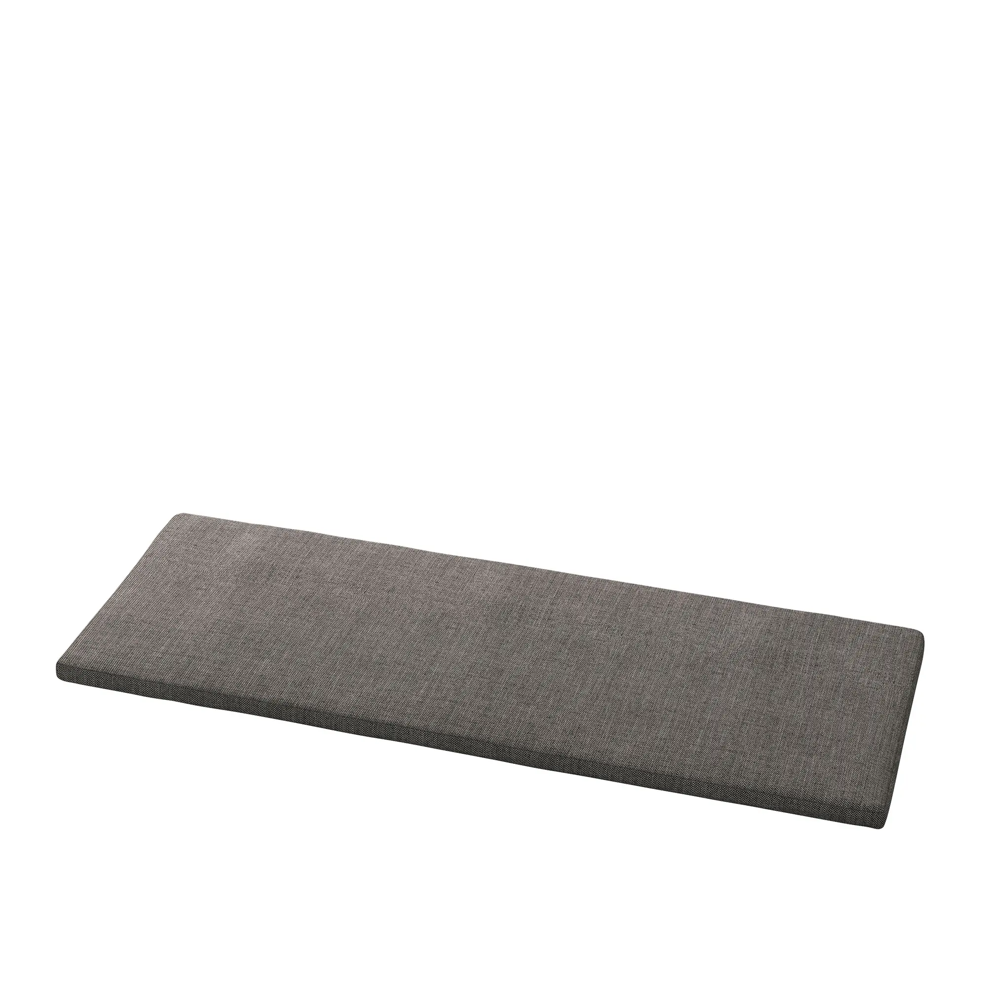 Bänk 8 sittdyna black melange
