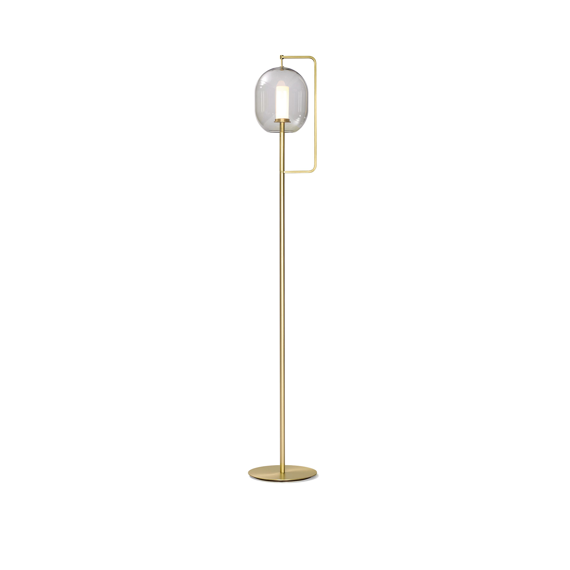 ClassiCon - Lantern Light Floor Lamp Tall, Brass - Skärmlampor - Neri & Hu - Guld