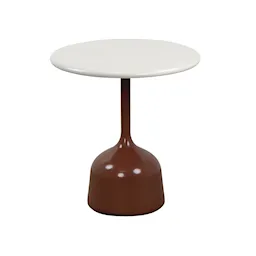 Glasur sofabord lille Desert Red