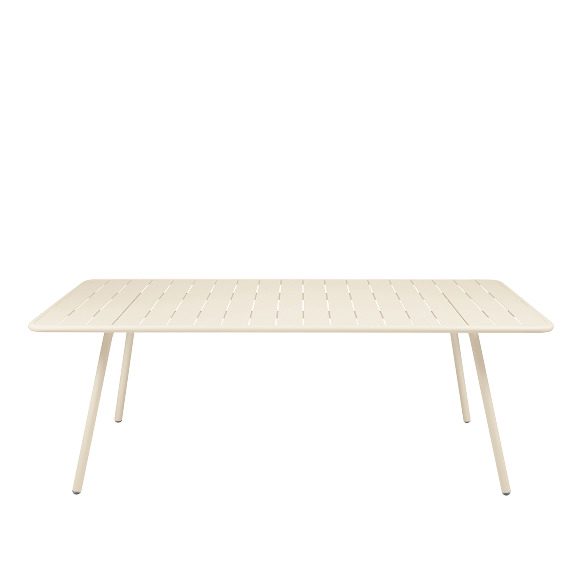 Fermob - Luxembourg Table 207 X 100 Cm, Latte Beige - Matbord utomhus - Fr&eacute;d&eacute;ric Sofia