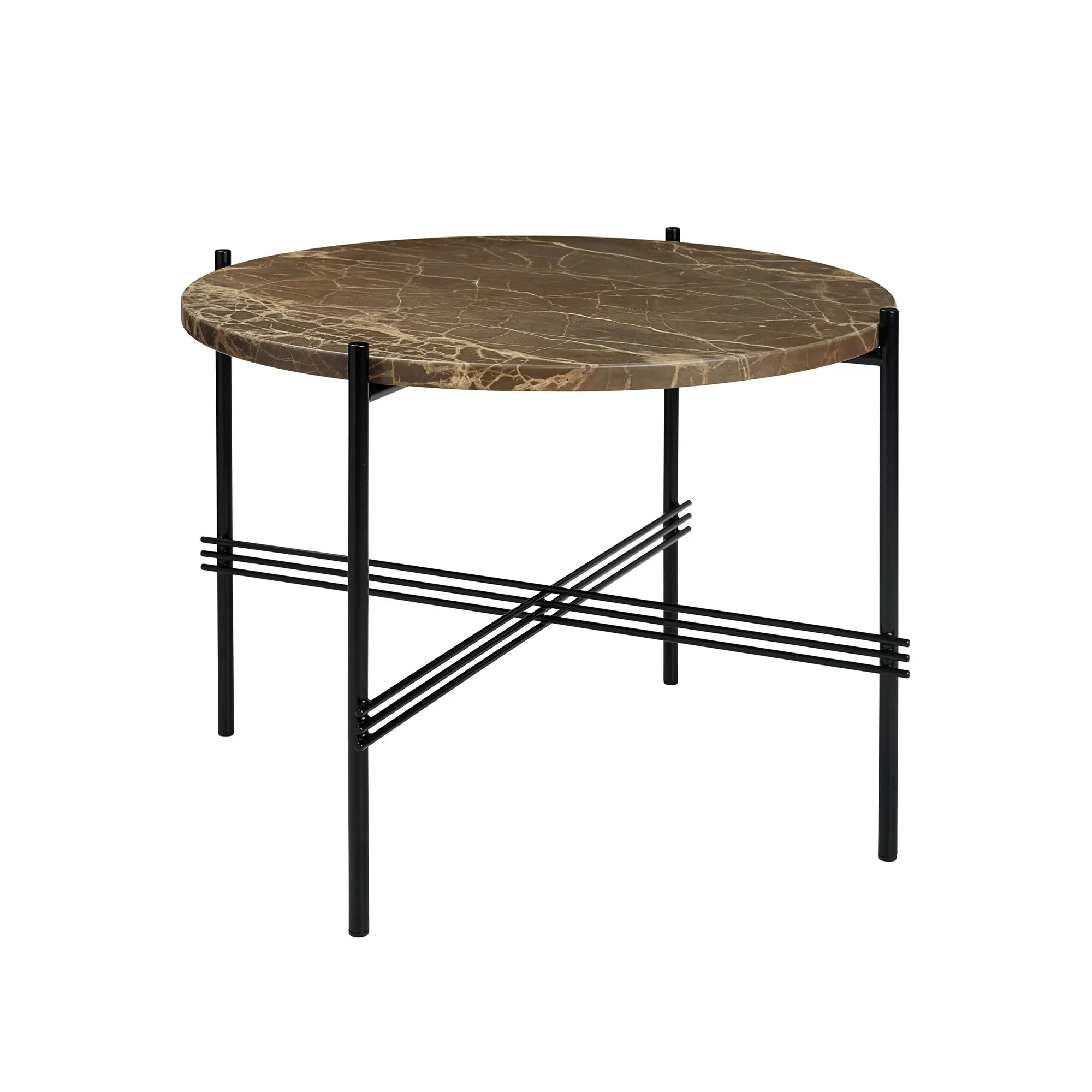 TS soffbord Ø55 cm svart