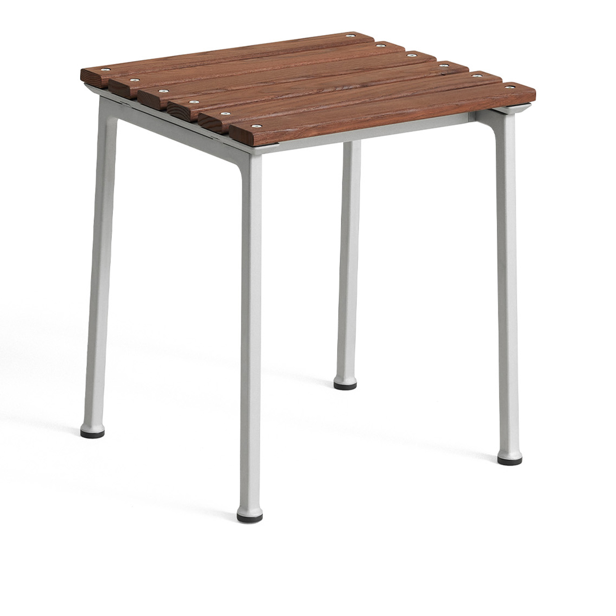 HAY - Traverse pall - Värmebehandlad oljad ask - Utomhuspallar och puffar - Erwan Bouroullec - Träfärgad - Metall/Trä | Utemöbler - Utestolar - Utomhuspallar Och Puffar | Möbelexperten