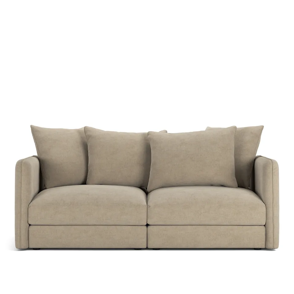 Pavarotti 2-Seater, Removable Cover, Cushion Variant 01, Sienna Tonal 01