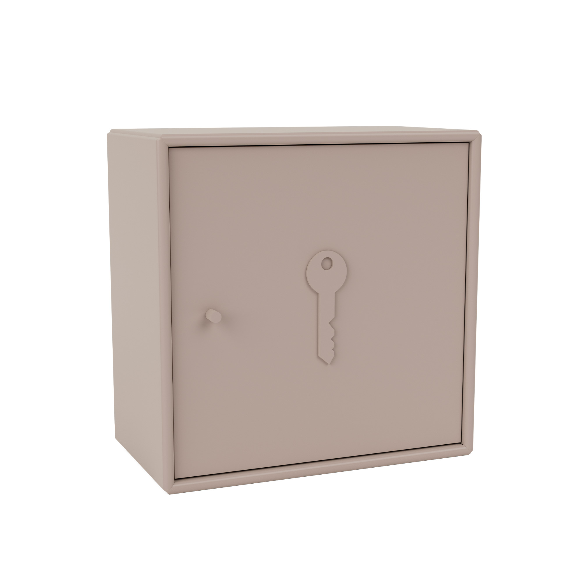 montana - unlock key cabinet 137-mushroom 04 suspension rails - skåp och vitrinskåp - peter j. lassen - beige - trä