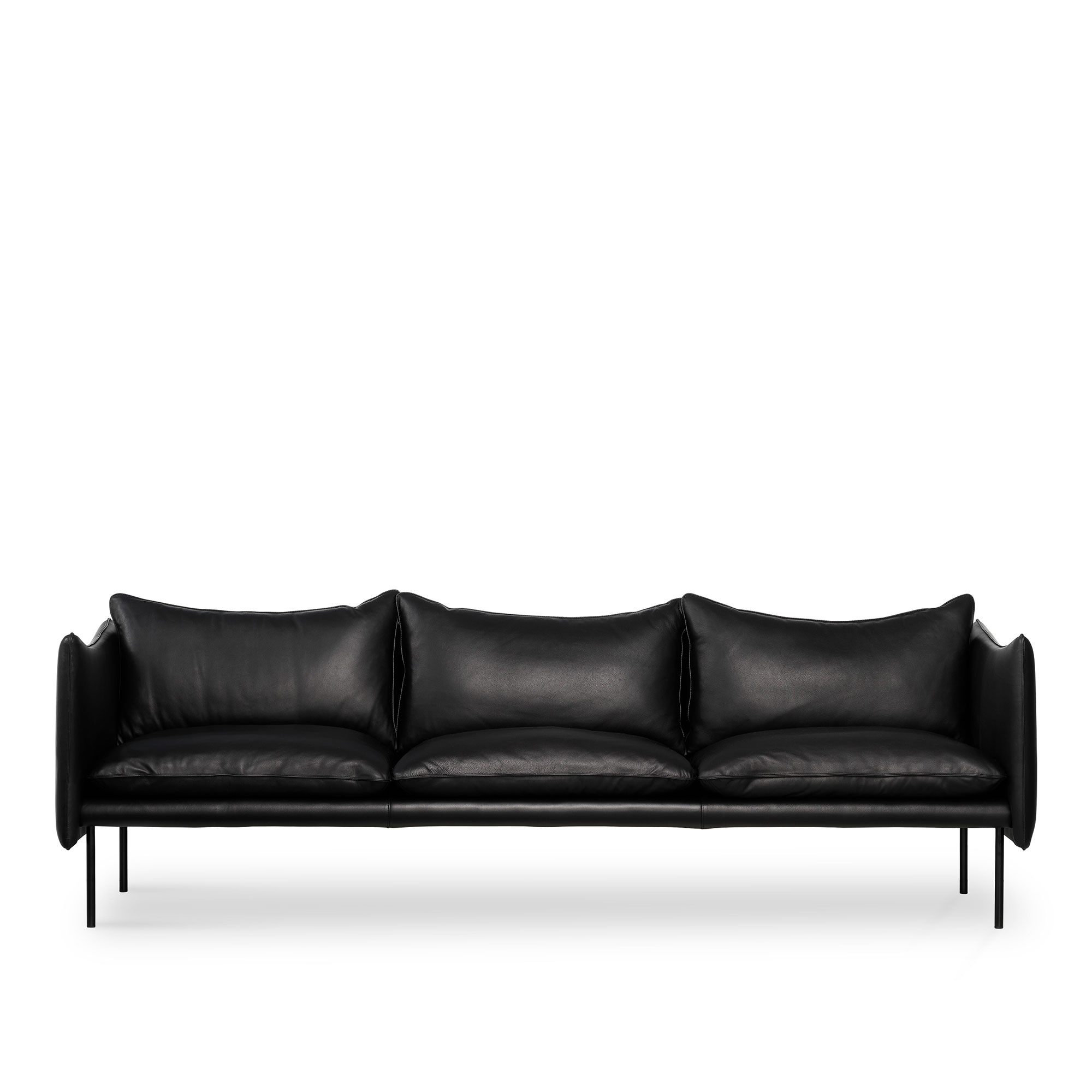 Fogia - Tiki 3-sits Elmotique 99001 / RAL9005 Svart - Soffor - Andreas Engesvik