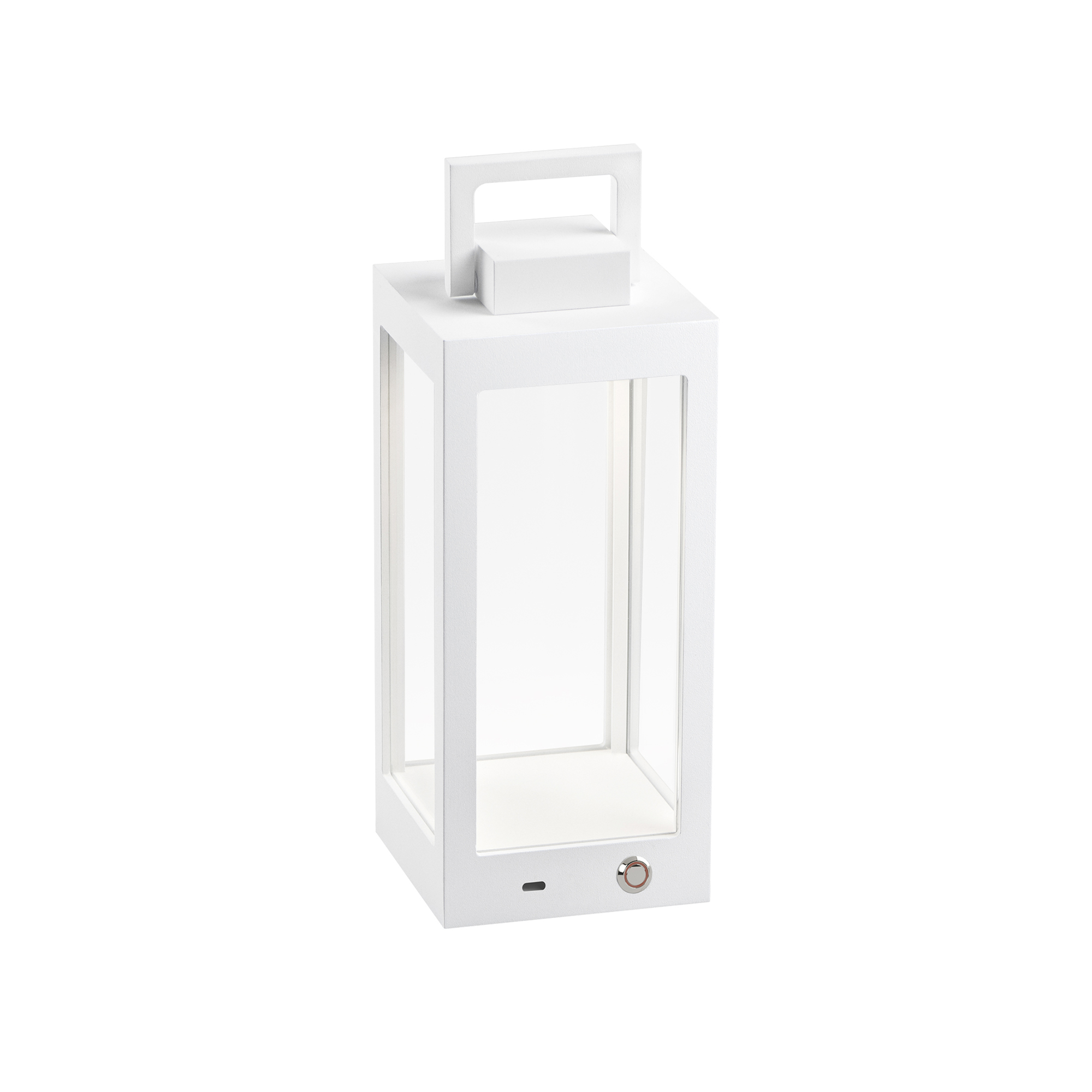 Light-Point - Lantern Table T1, White, 6W LED, 2700k, IP54 - Bordslampor utomhus - Marie Holsting - Vit