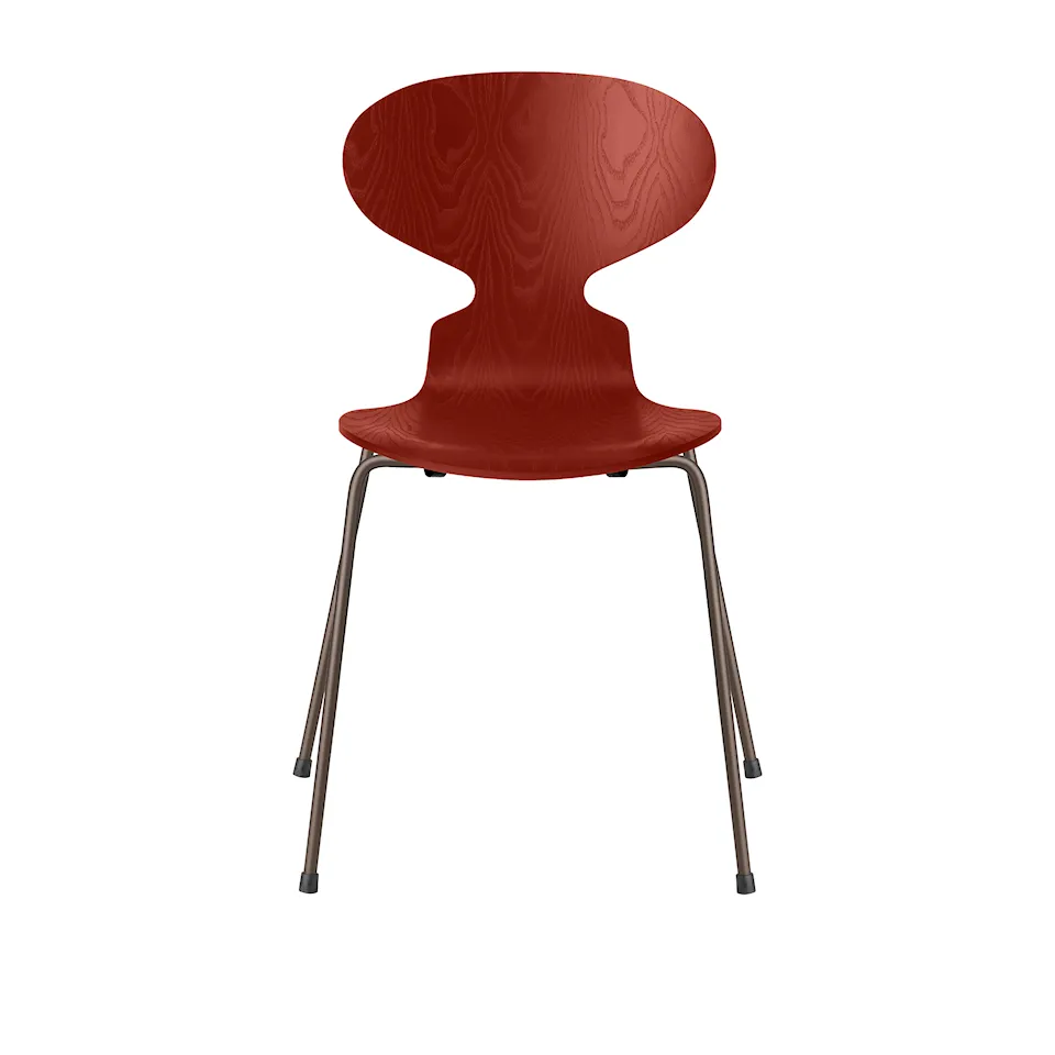 3101 Myran stol Coloured Ash Veneer Brown Bronze