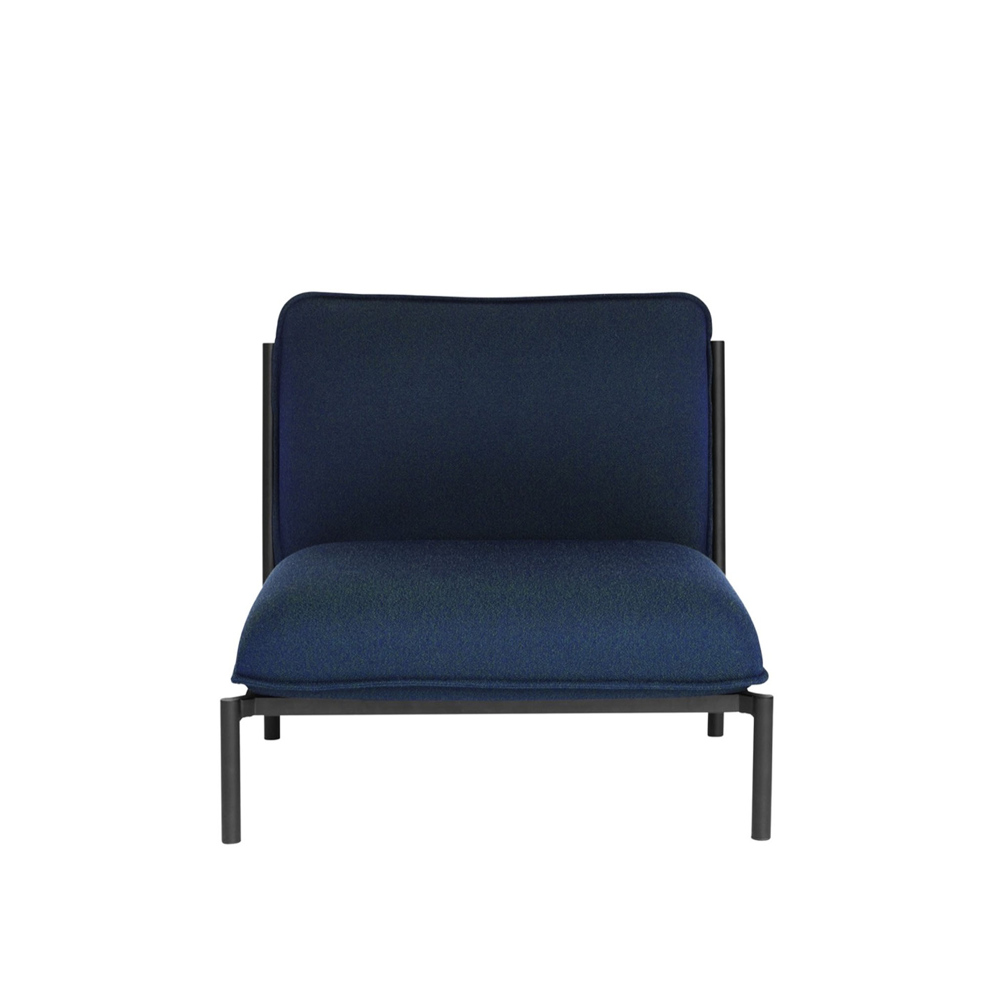 HEM - Kumo Single-seater Mare - Fåtöljer - Anderssen & Voll - Blå - Metall/Syntetiskt/Skum/Ull